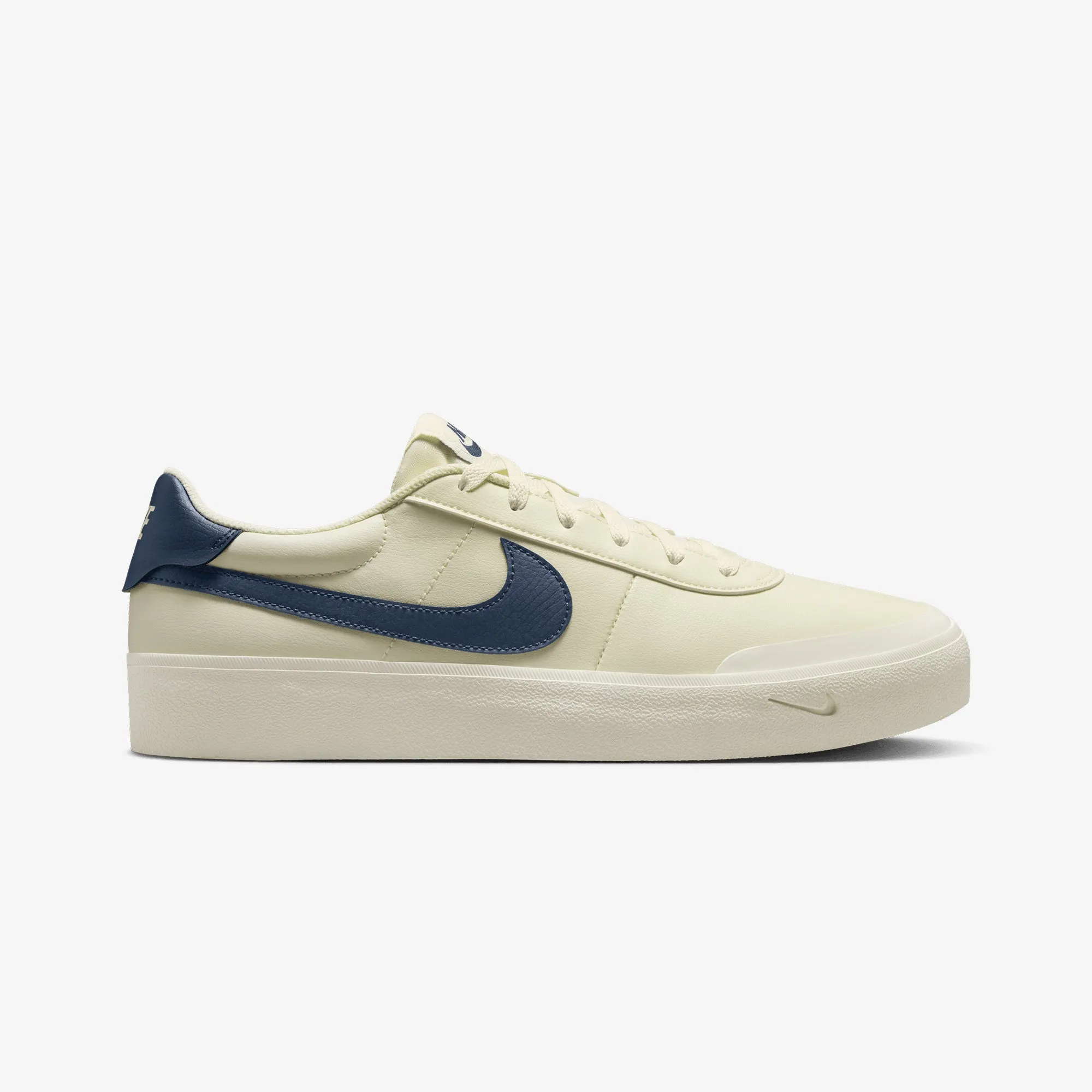 Nike | COURT SHOT { COCONUT MILK/MIDNIGHT NAVY-SAIL Arch support