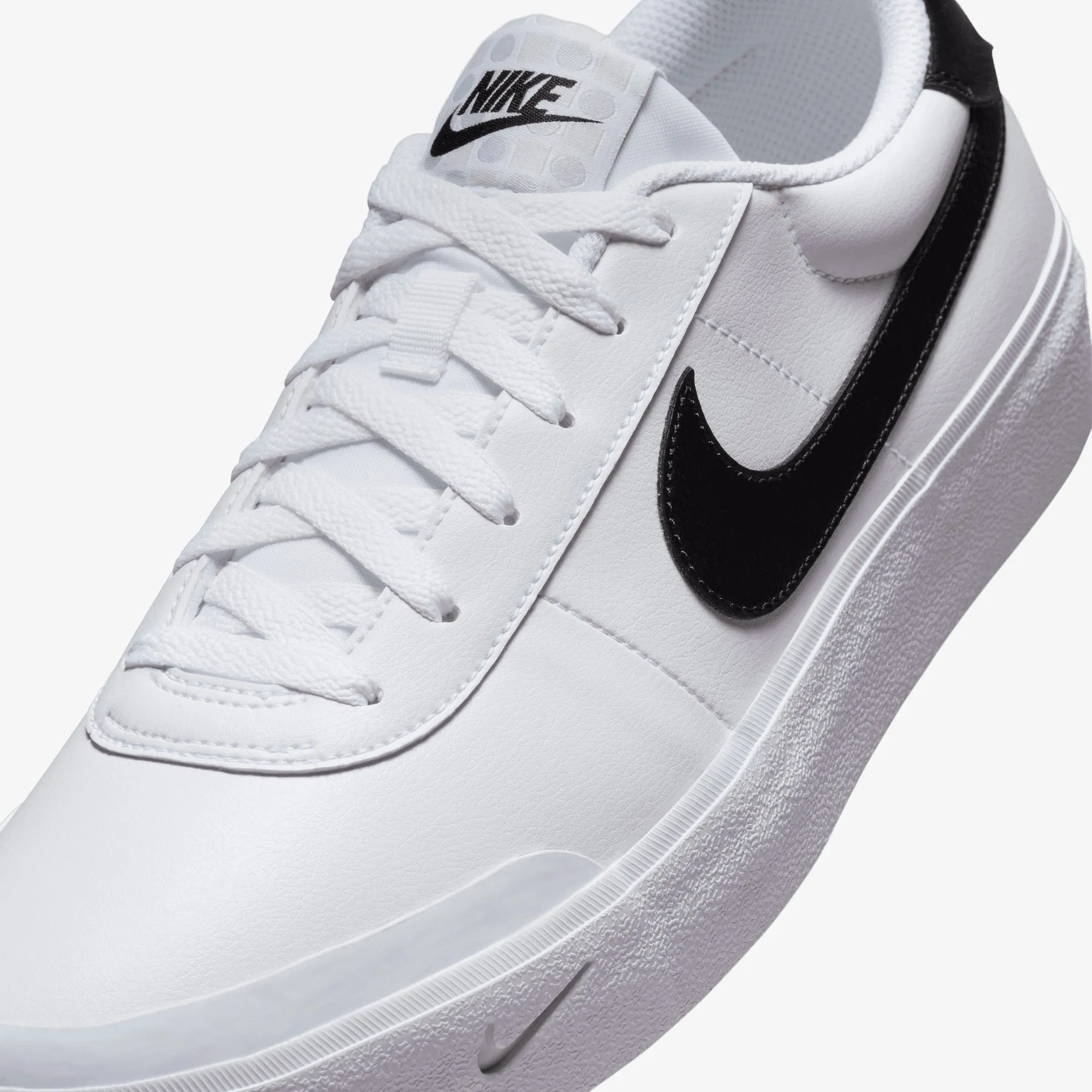 Nike | COURT SHOT { WHITE/BLACK Compression Molded EVA