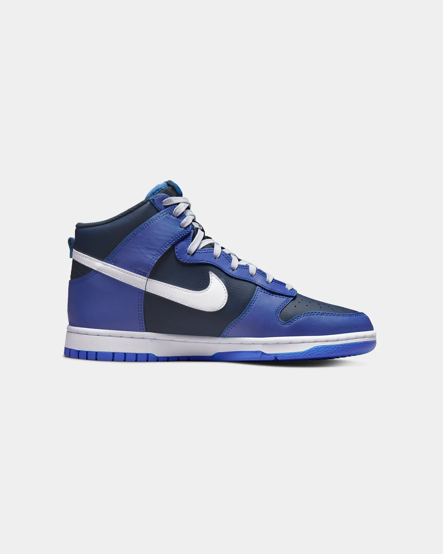 Light Core Royal Mood Nike Dunk Hi Retro "Obsidian" Medium Blue/White
