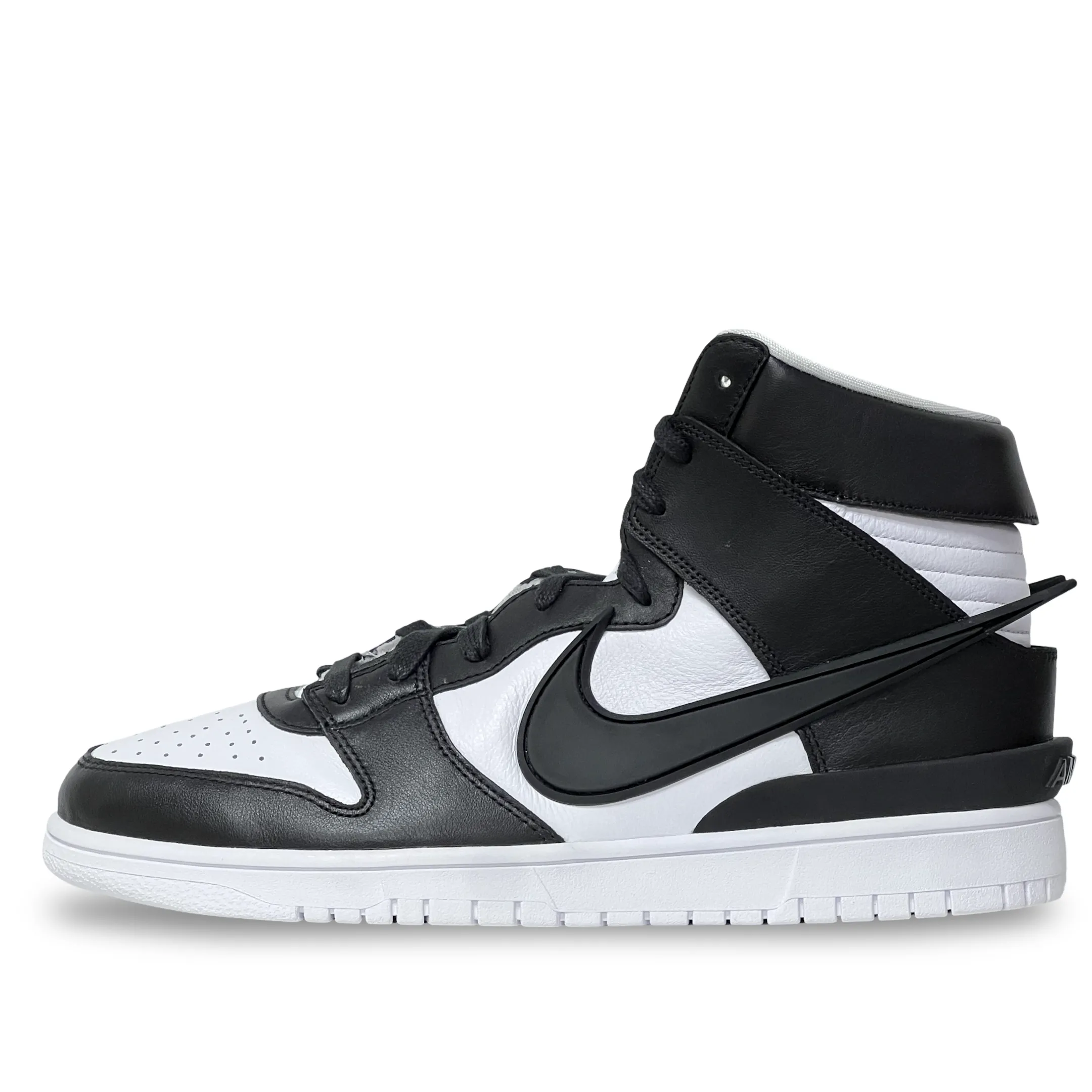 Nike Dunk High AMBUSH Black White Sneaker Care Minimal Look