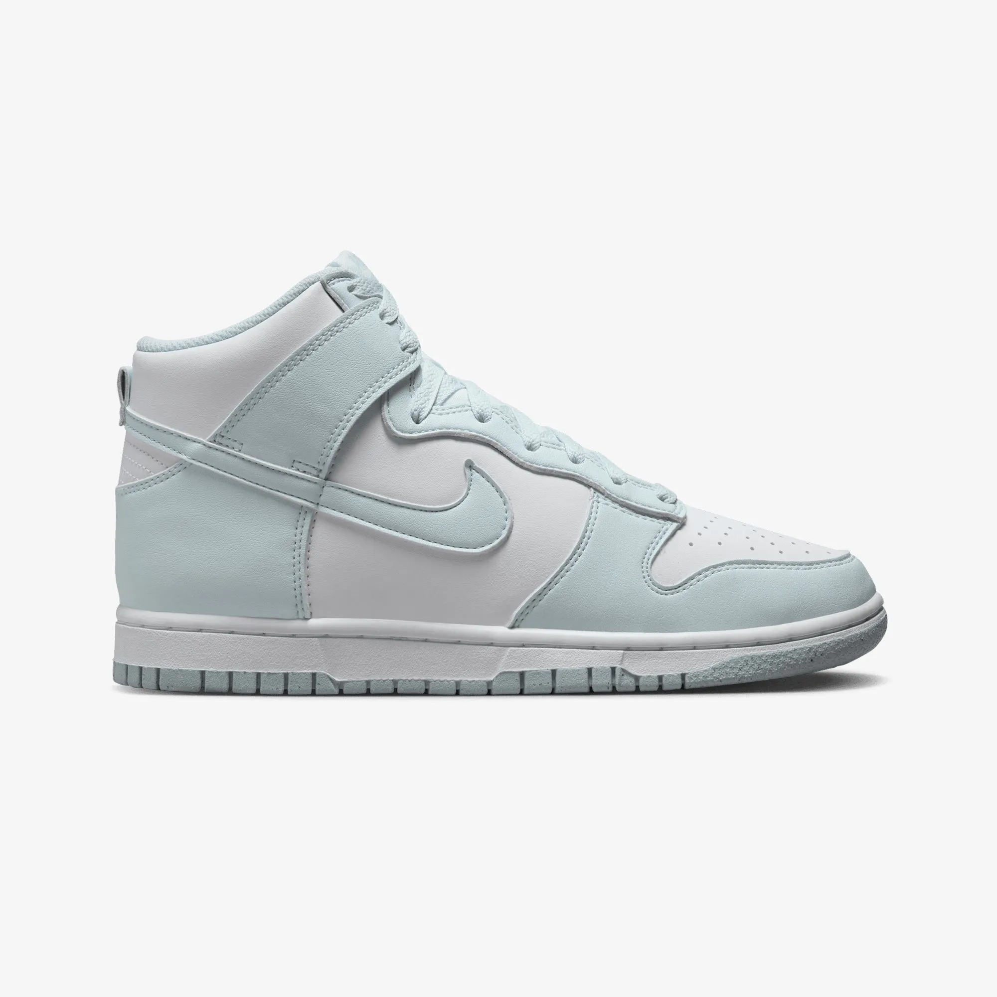 NIKE | DUNK HIGH NEXT NATURE { WHITE/GLACIER BLUE-WHITE Torsional Stability Plate Resilient Pace