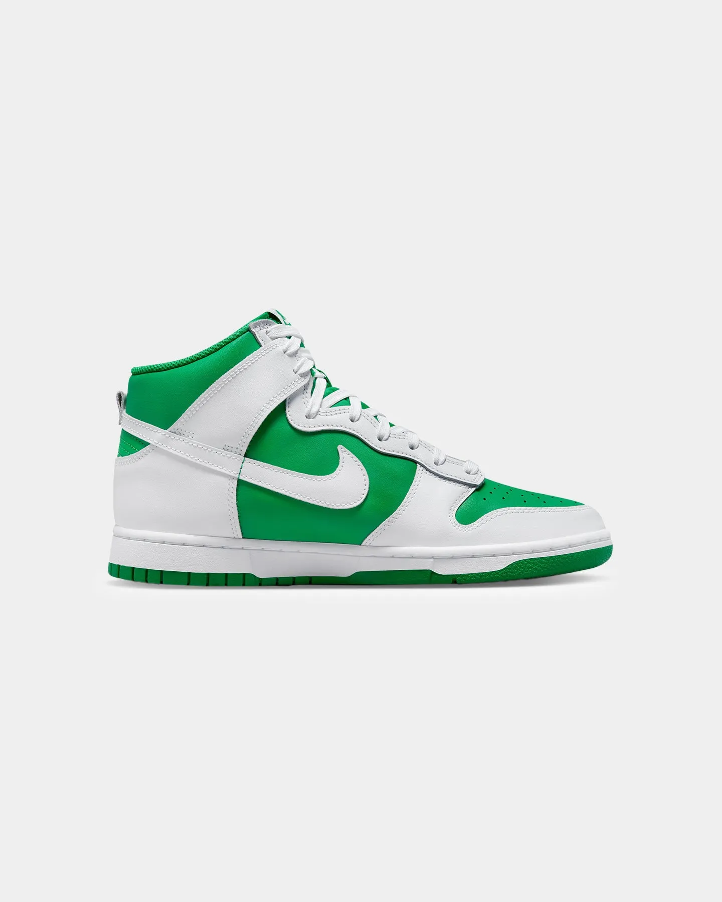 Sweat Resistant Frequent Travelers Nike Dunk High Retro Be True To Your School "Pine Green" Stadium Green/White