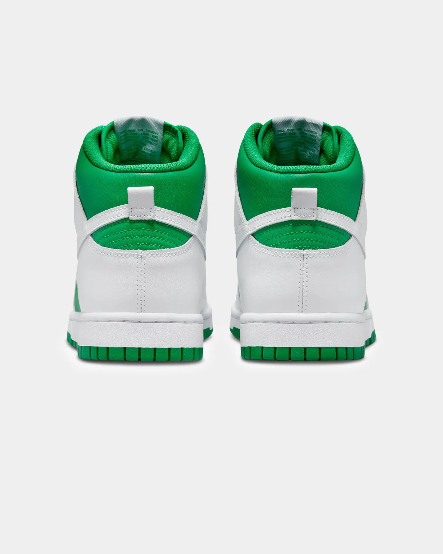 Toe box Early Jog Nike Dunk High Retro Be True To Your School "Pine Green" Stadium Green/White