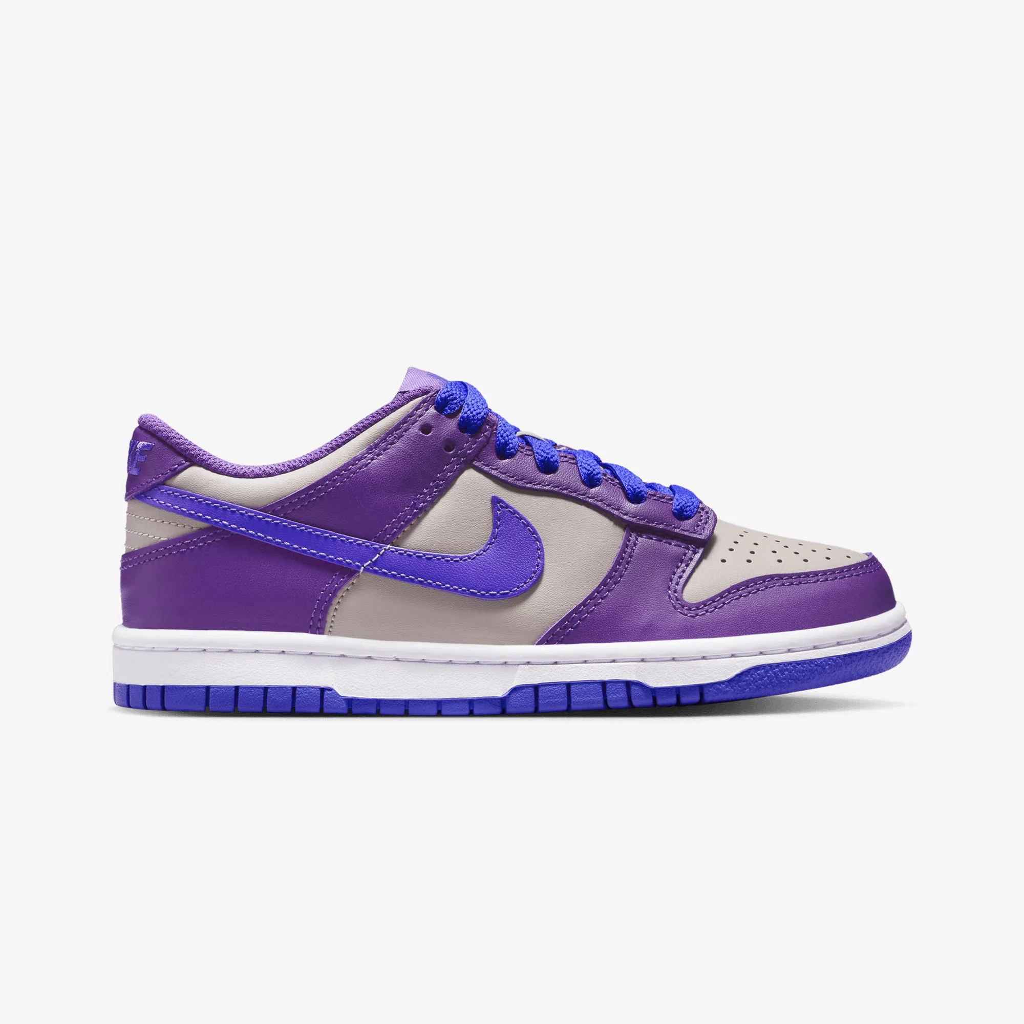 Nike | DUNK LOW { COLLEGE GREY/PERSIAN VIOLET-WILD GRAPE ReinforcedToe