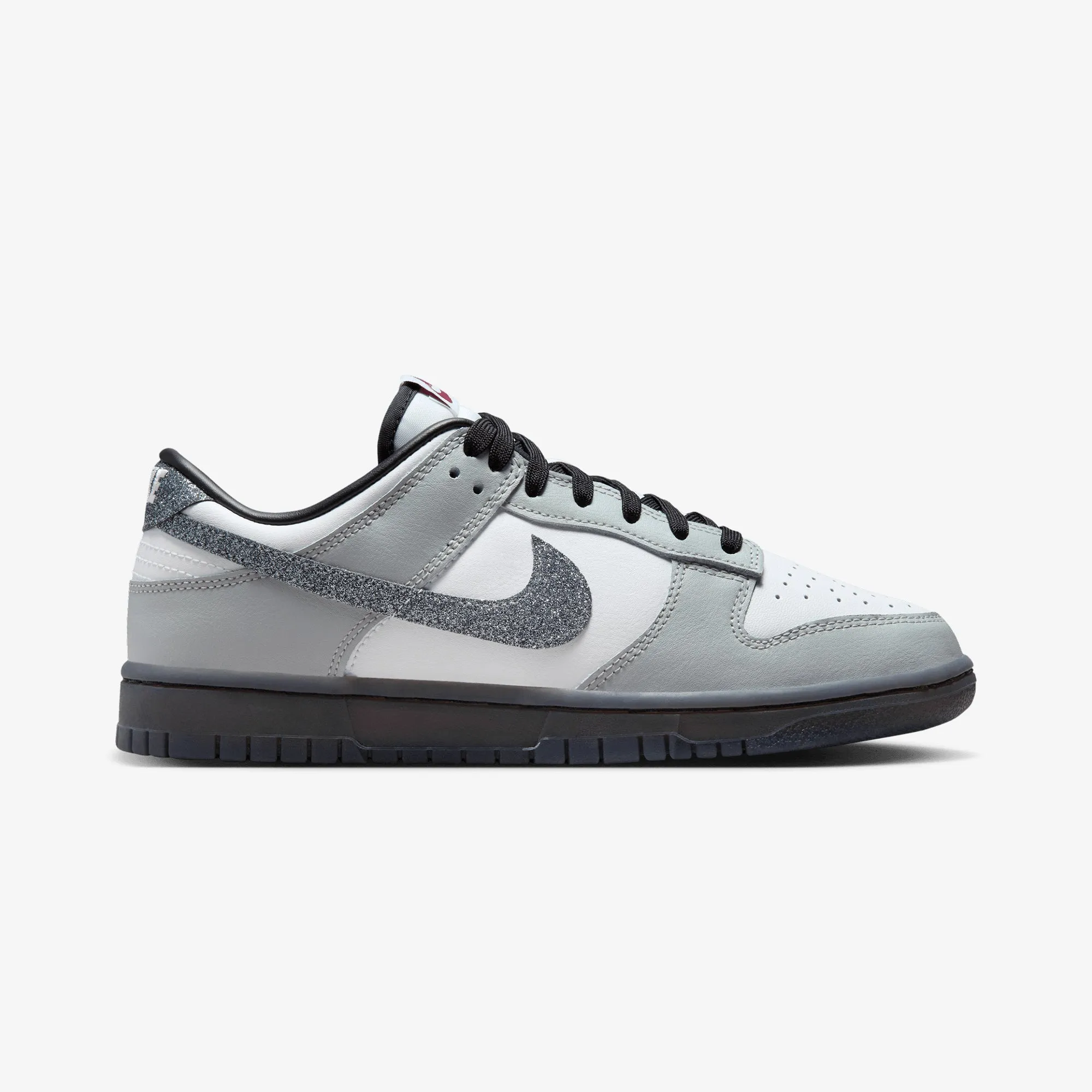 Ventilated Arch Support NIKE | DUNK LOW LX { WHITE/MULTI-COLOR-WHITE-LT SMOKE GREY