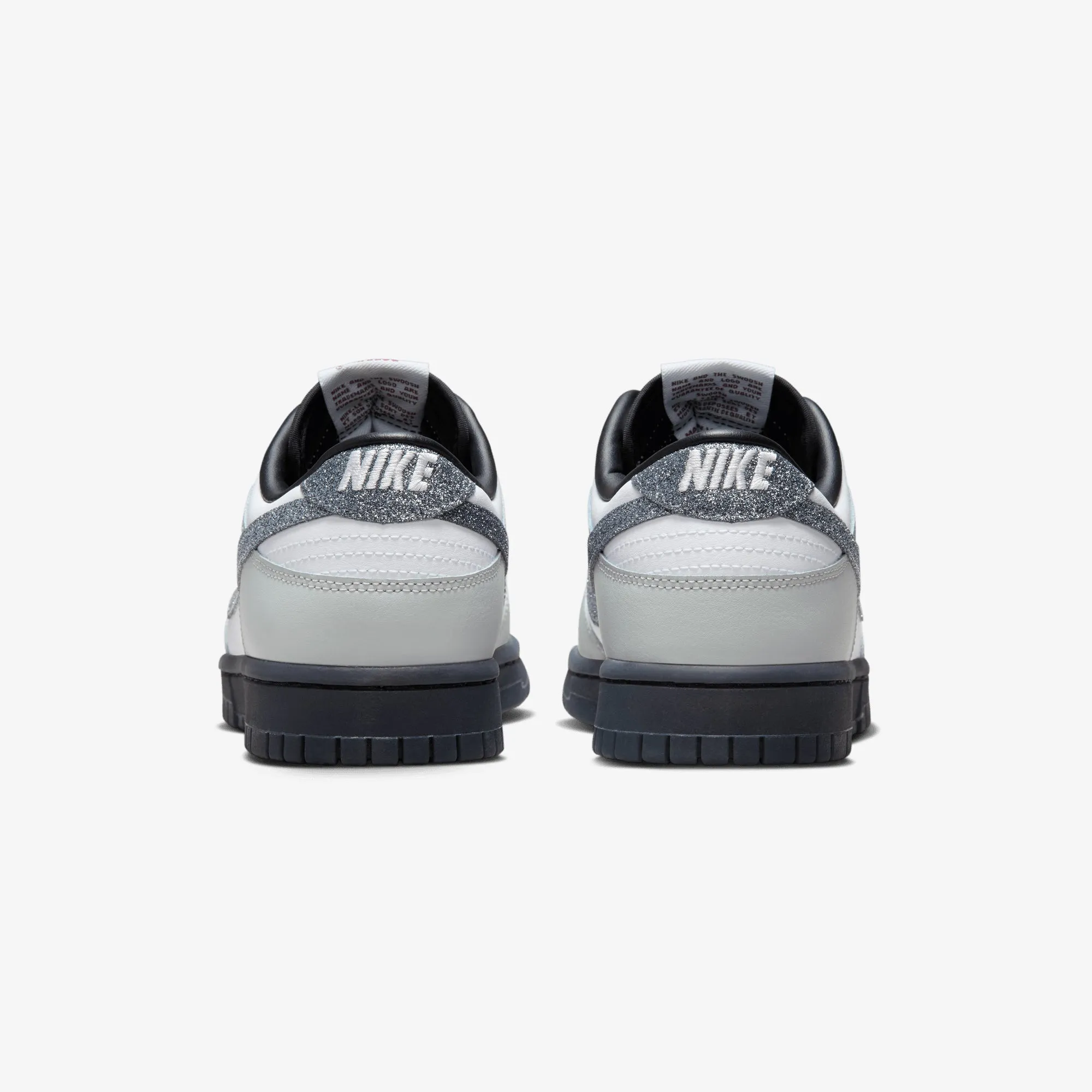 Easy Cushioning NIKE | DUNK LOW LX { WHITE/MULTI-COLOR-WHITE-LT SMOKE GREY