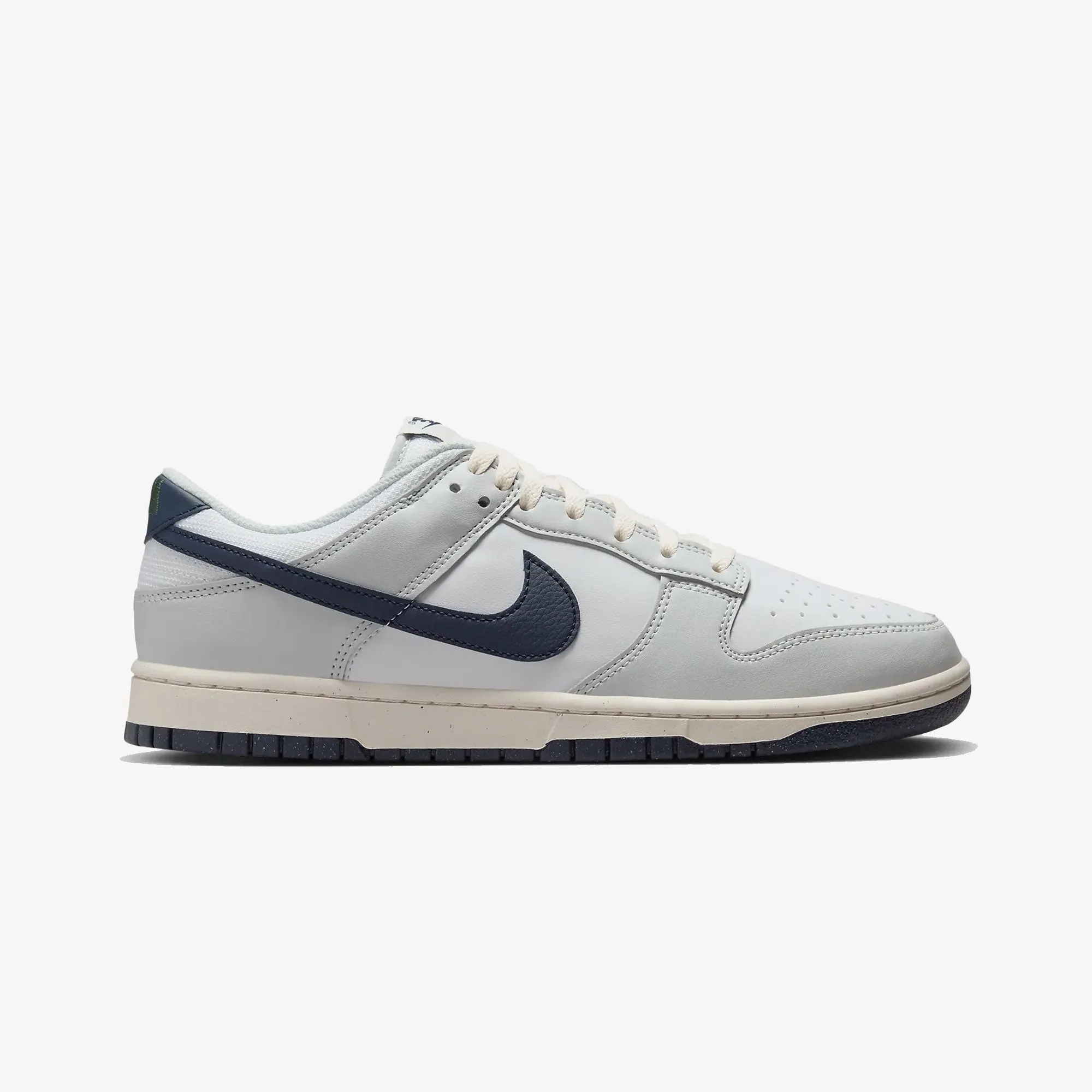 Nike | DUNK LOW  { PHOTON DUST/OBSIDIAN-WHITE-PHANTOM Woven Upper Low Profile Design