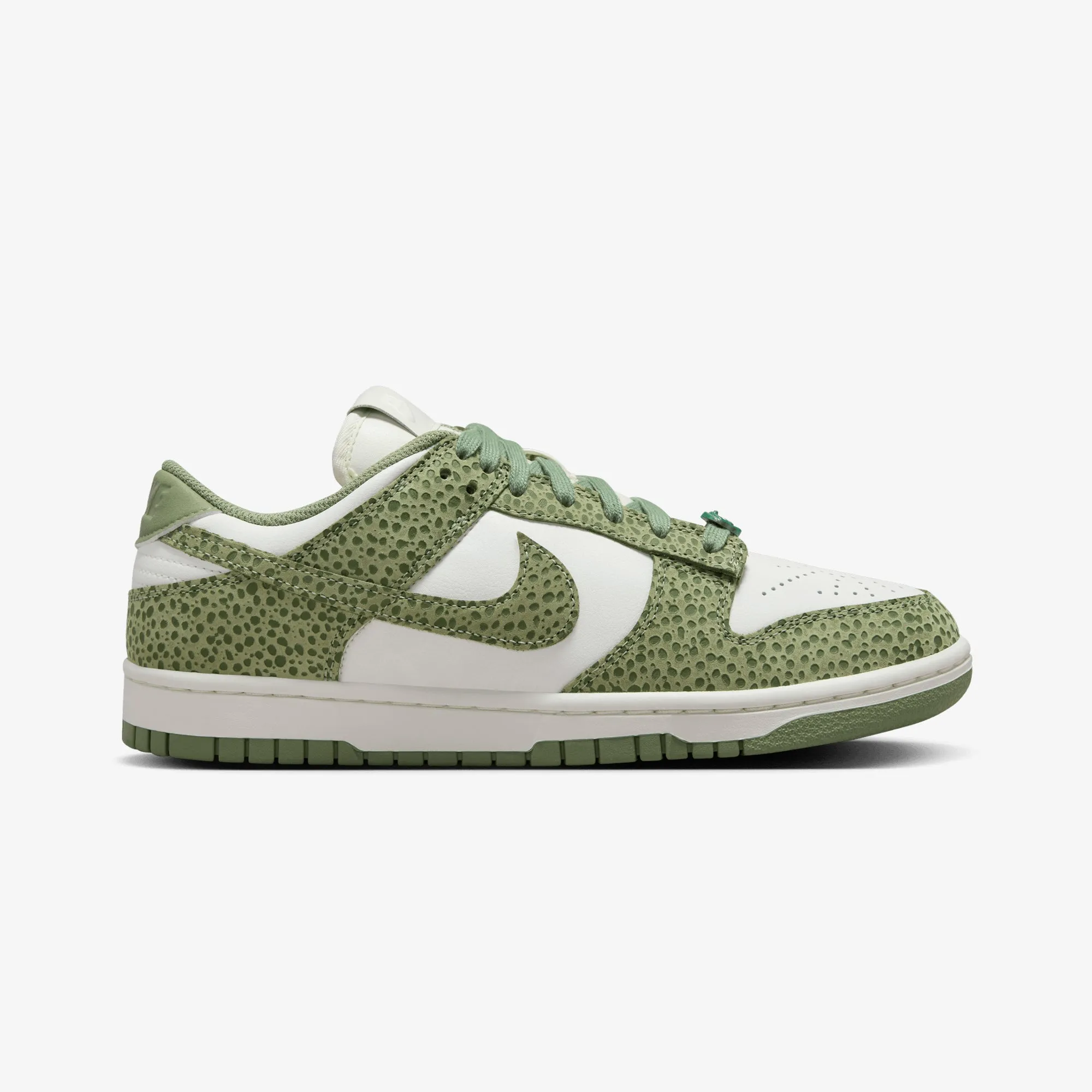 Elastic Lace Lock Technology NIKE | DUNK LOW PREMIUM { OIL GREEN/OIL GREEN-TREELINE-SAIL