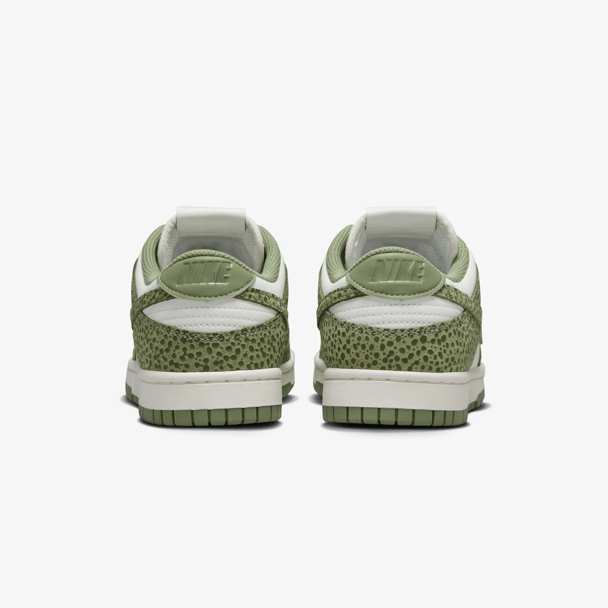 NIKE | DUNK LOW PREMIUM { OIL GREEN/OIL GREEN-TREELINE-SAIL Hook And Loop Compression Resistant Collar