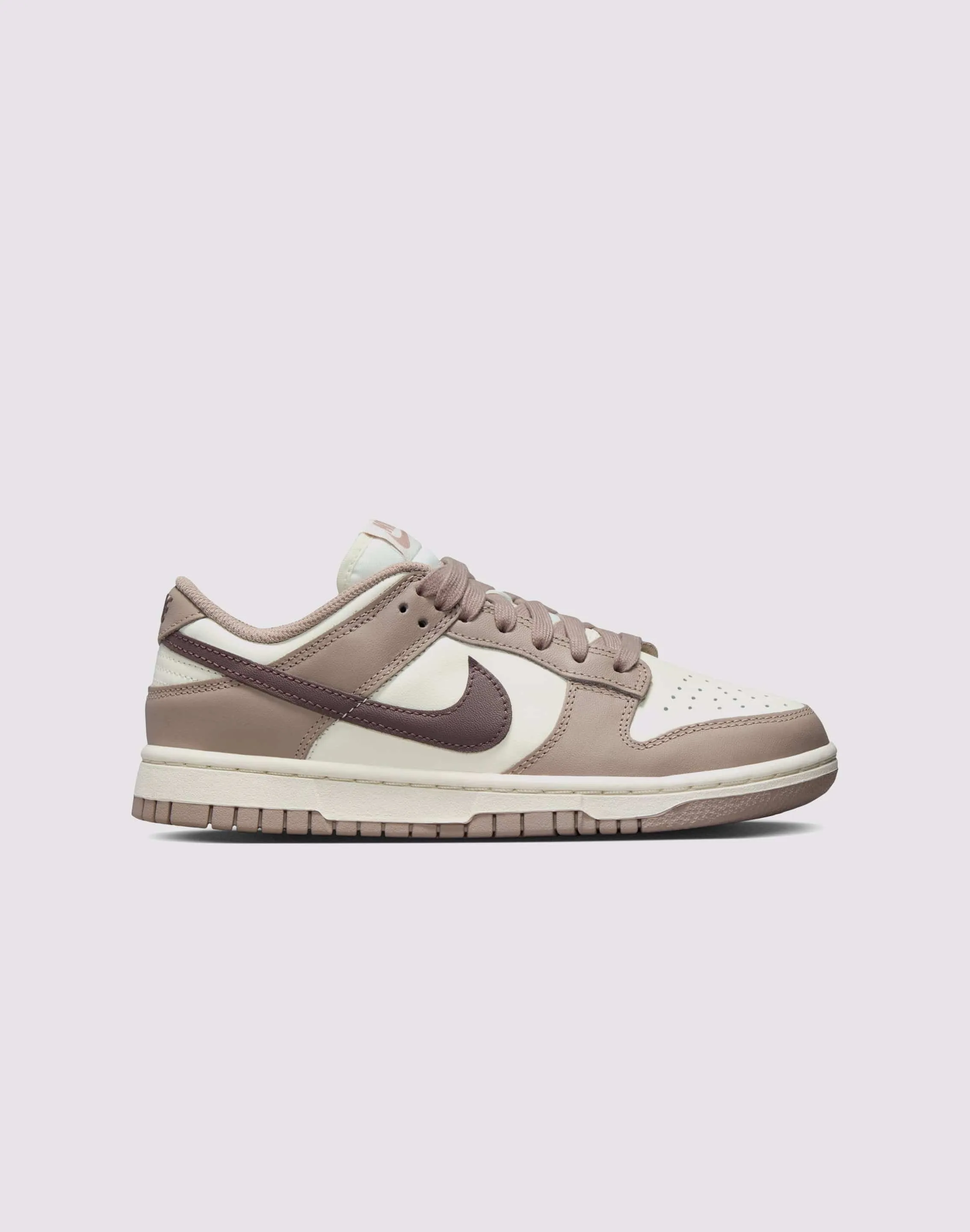 Nike Dunk Low "Sail/Plum Eclipse/Diffused Taupe" Strong Stitching Dynamic Midsole