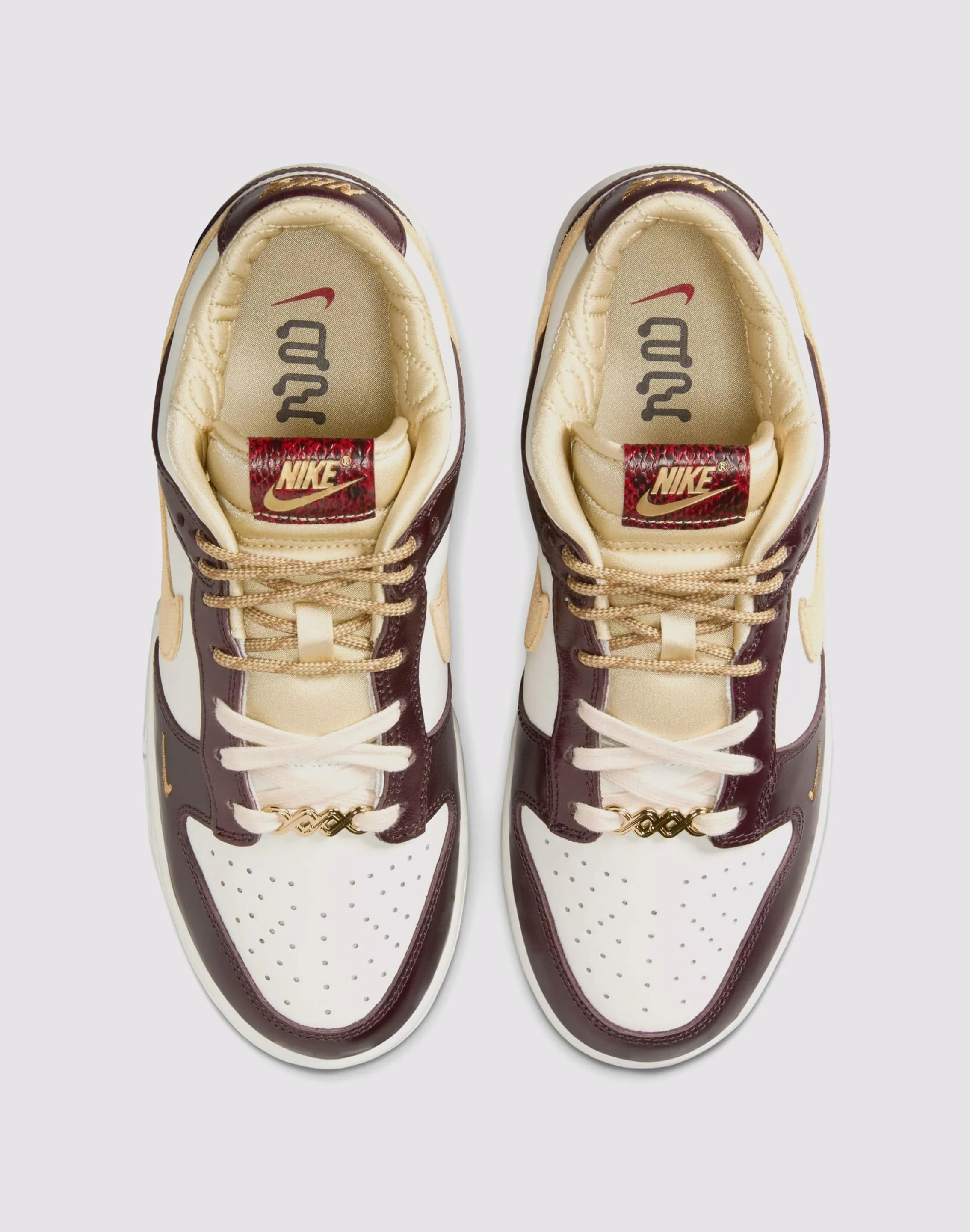Fast Rebound Nike Dunk Low "Sail/Team Gold/Burgundy Crush"