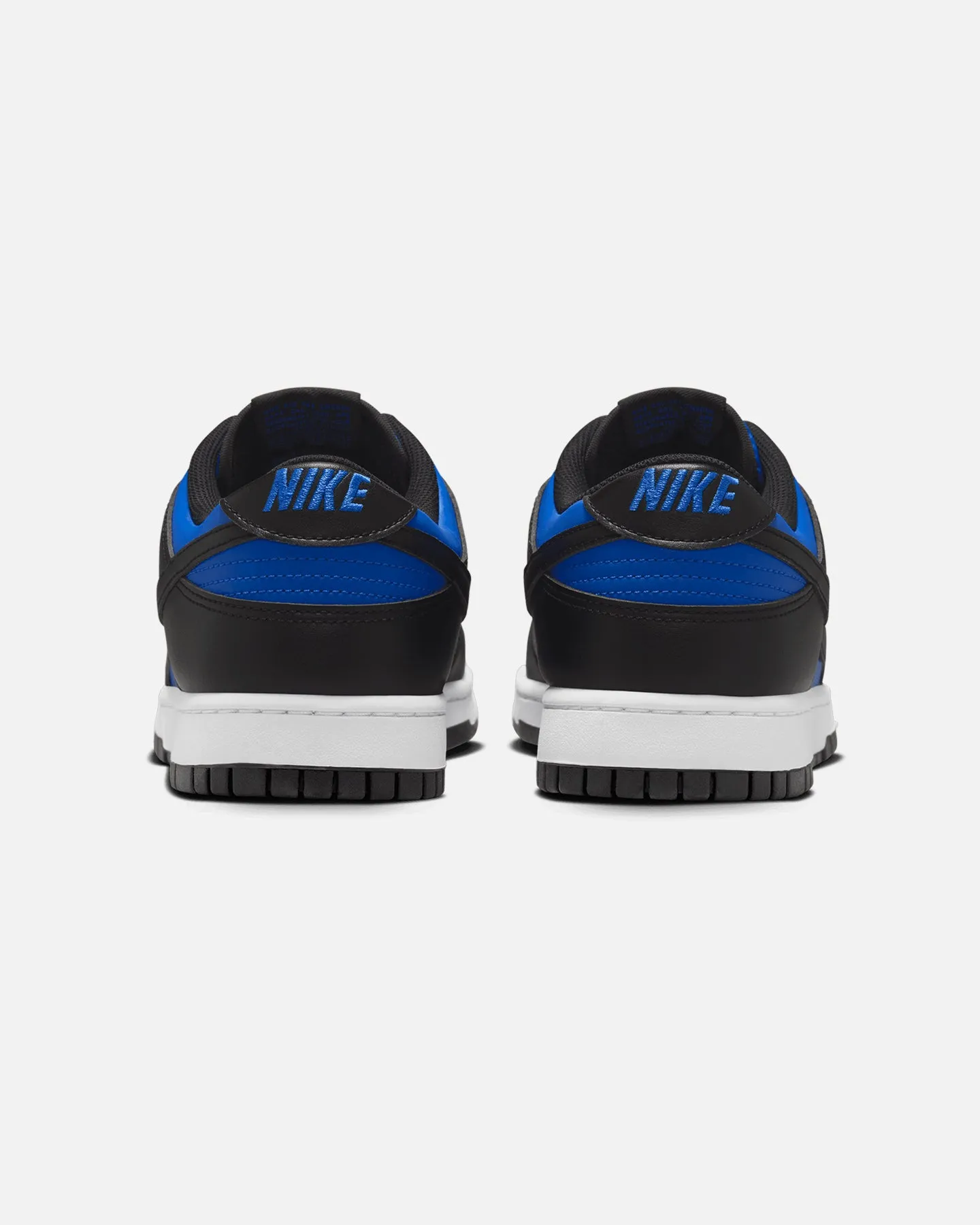 Dynamic Heel Counter cool tones Nike Dunk Low Retro "Hyper Royal" Hyper Royal/Black-White