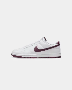 Nike Dunk Low Retro "Night Maroon" White/Night Maroon Coastal vibe