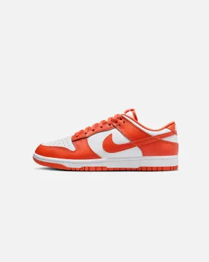 Nike Dunk Low Retro "Syracuse" White/Cosmic Clay Breathable Tongue Construction