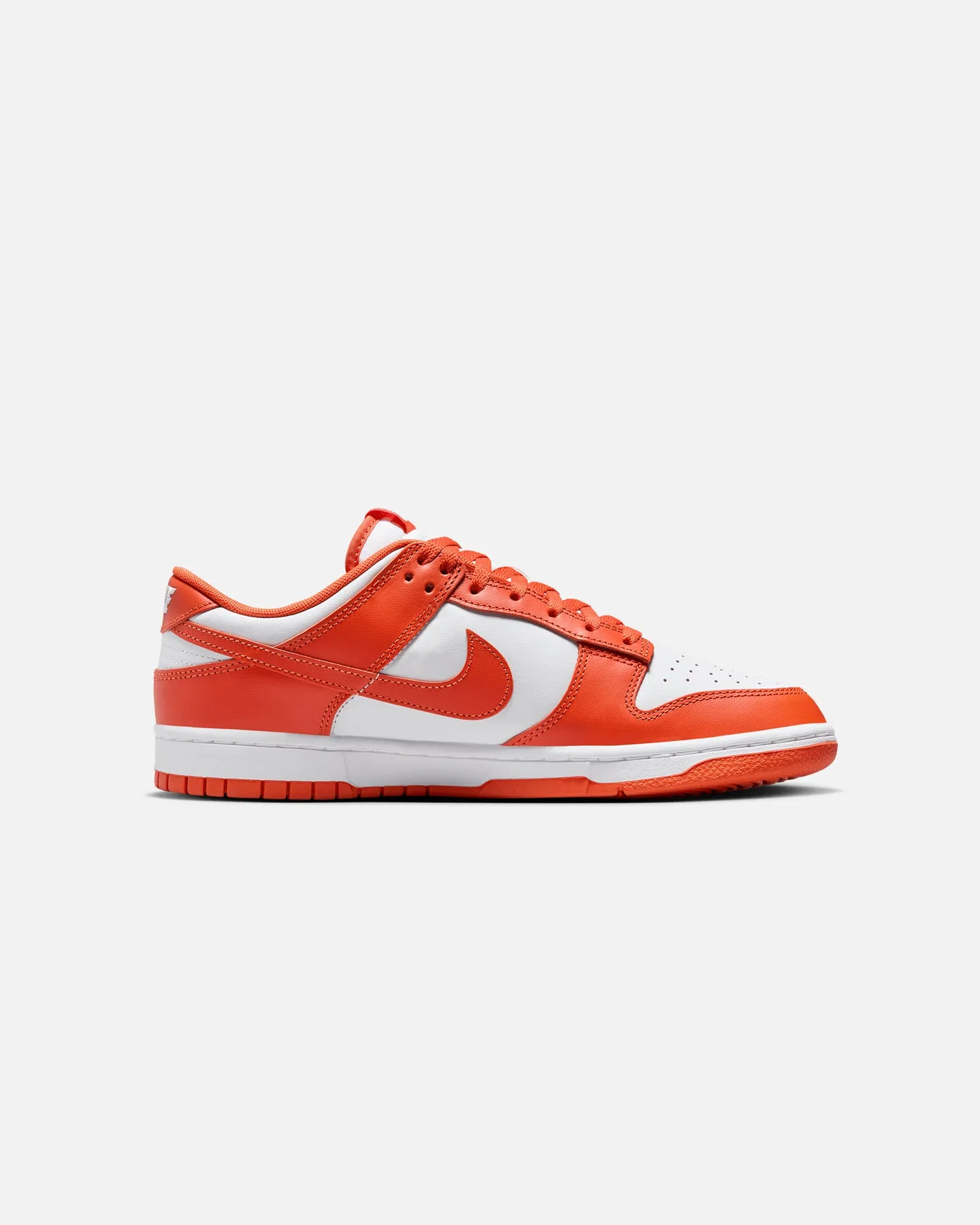 Nike Dunk Low Retro "Syracuse" White/Cosmic Clay Abrasion Resistant Toe Caps Neutral Stride