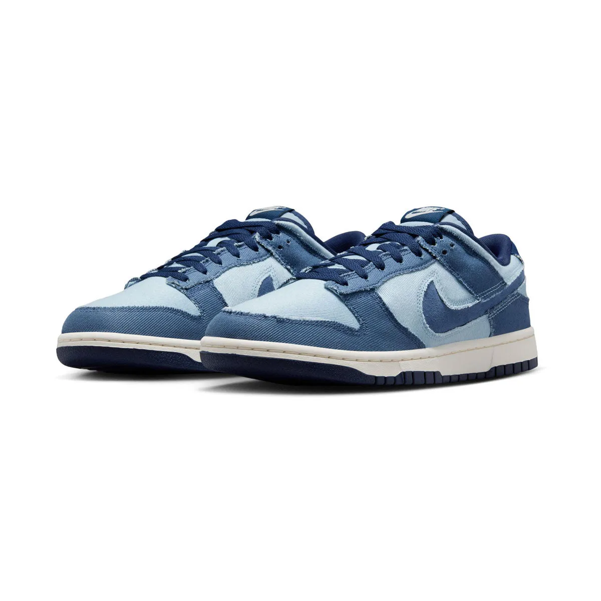 Canvas Wide Forefoot Design Nike Dunk Low Retro SE 'Light Armory Blue Denim' Men's Shoes
