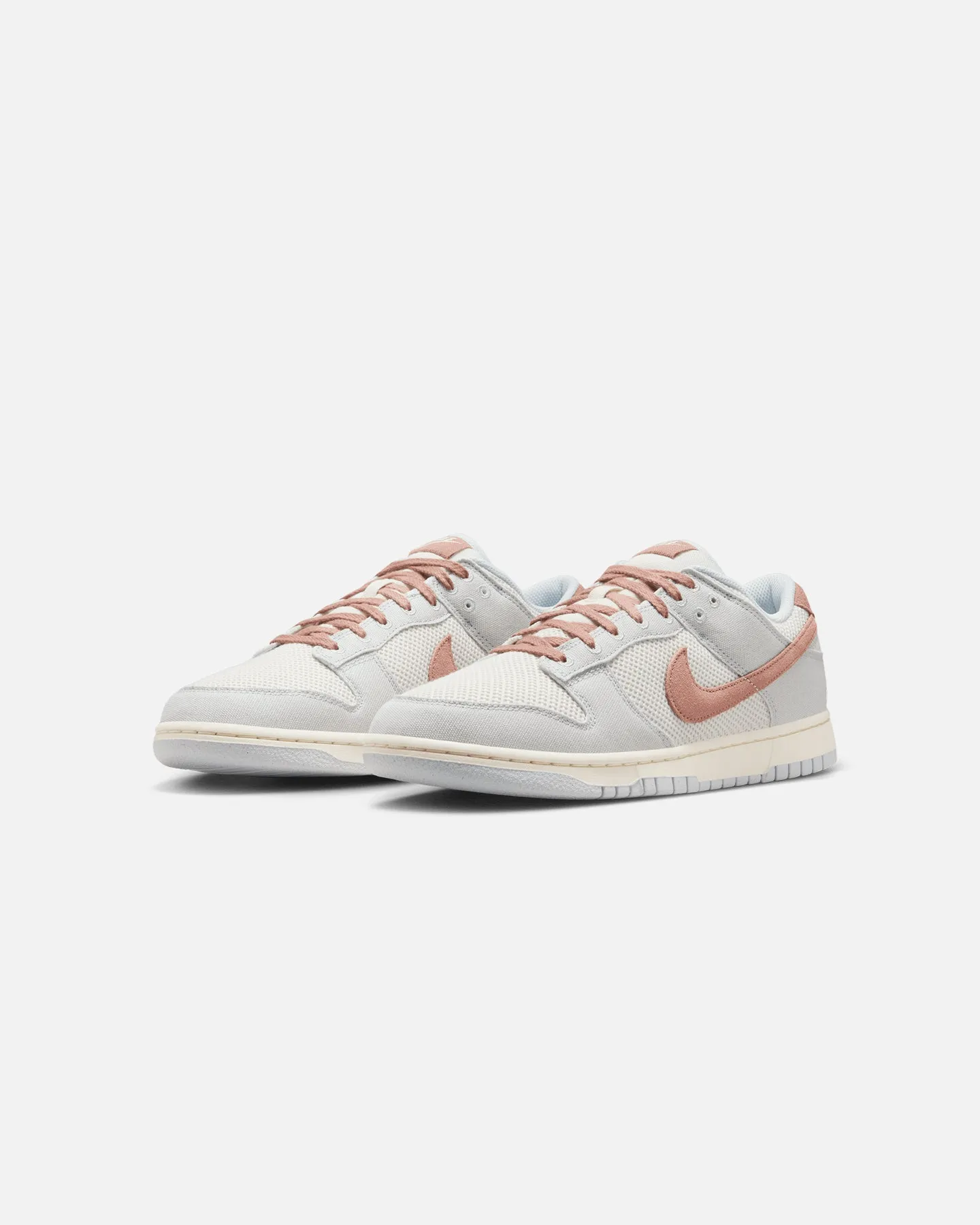 Nike Dunk Low Retro SE "Rose" Pure Platinum/Rose Comfortable Step Comfort Insoles