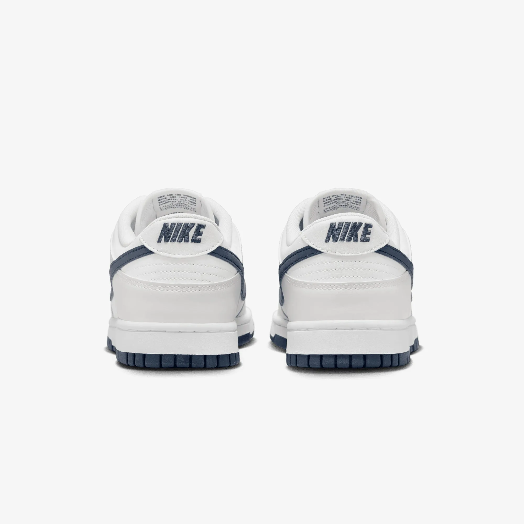 NIKE | DUNK LOW RETRO { SUMMIT WHITE/MIDNIGHT NAVY-PLATINUM TINT Comfortable ankle support