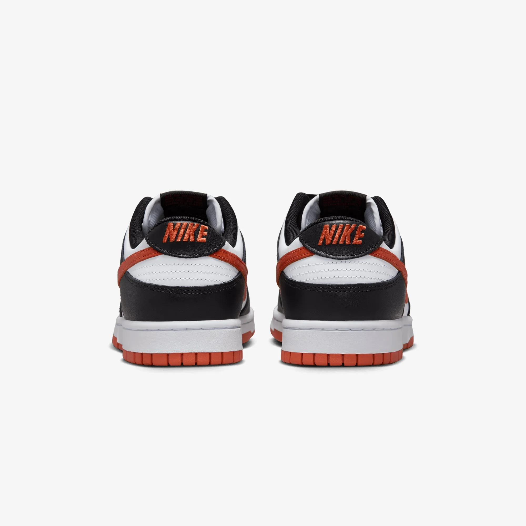 NIKE | DUNK LOW RETRO { WHITE/DRAGON RED-BLACK Neutral Cushioning Profile