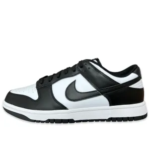 Nike Dunk Low White Black Slim breathability Walk Commute