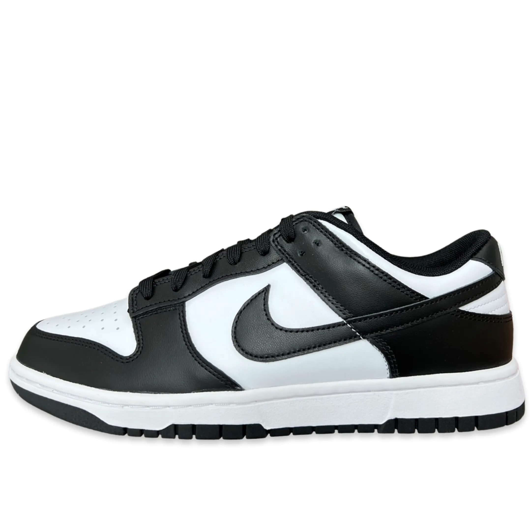 Nike Dunk Low White Black Ultra Breathable Upper Street Friendly