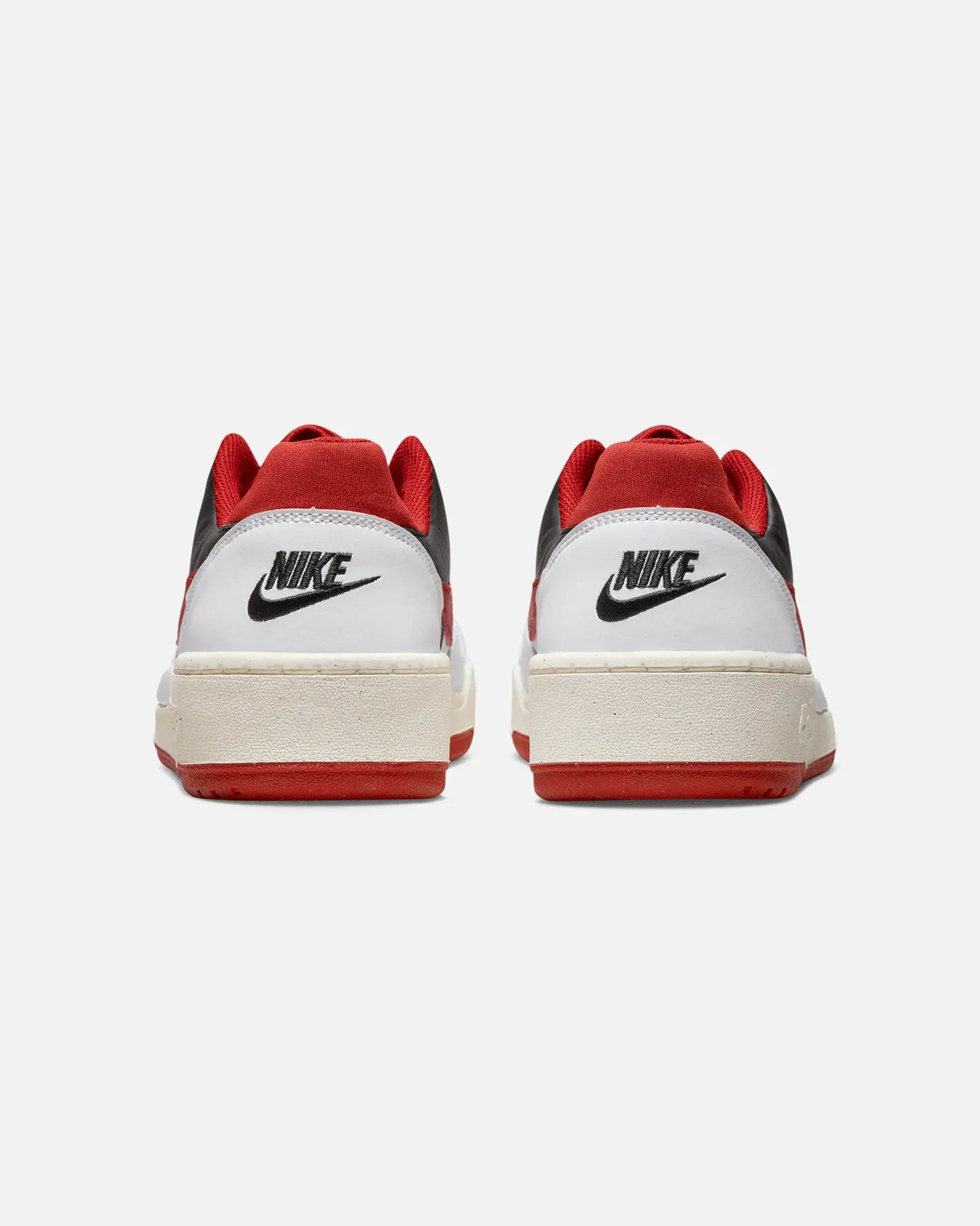 Nike Full Force Low White/Mystic Red Foam Lining Running Errands