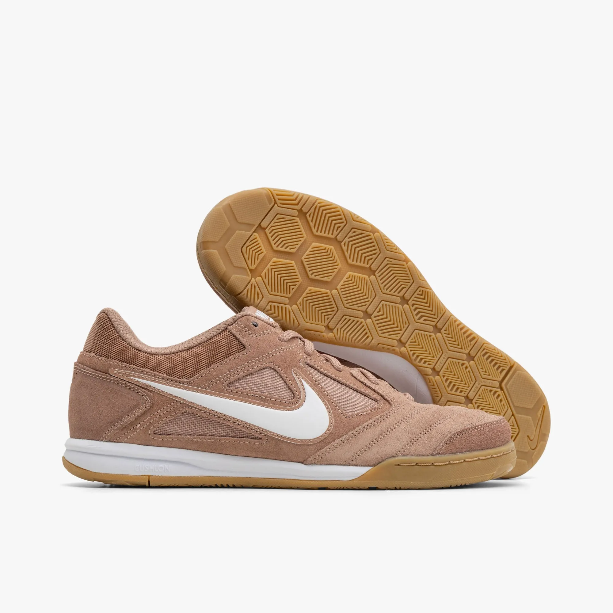Nike Gato / Desert Dust / White - Gum Square Toe Free Step