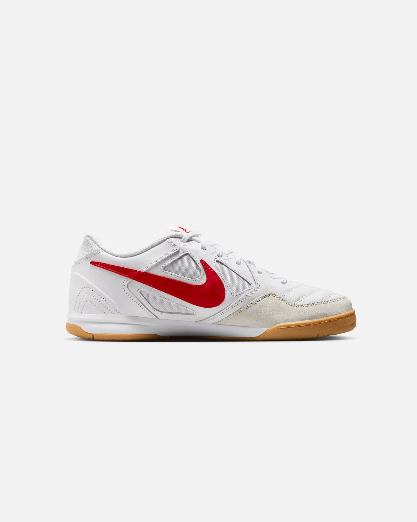 Nike Gato White/University Red Rolling Motion Geometry Anti Odor Coating