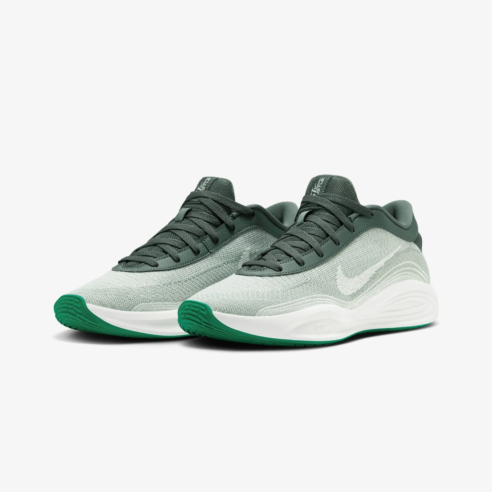 breathable vents Effortless Wear NIKE | G.T. HUSTLE ACADEMY EP { VINTAGE GREEN/SAIL-STADIUM GREEN