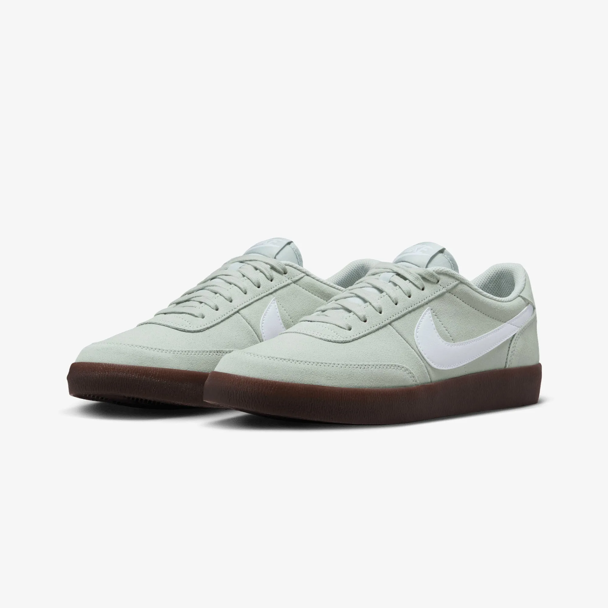 Impact Resistant Toe Guard Nike | KILLSHOT 2 LEATHER  { LIGHT SILVER/WHITE-GUM DARK BROWN