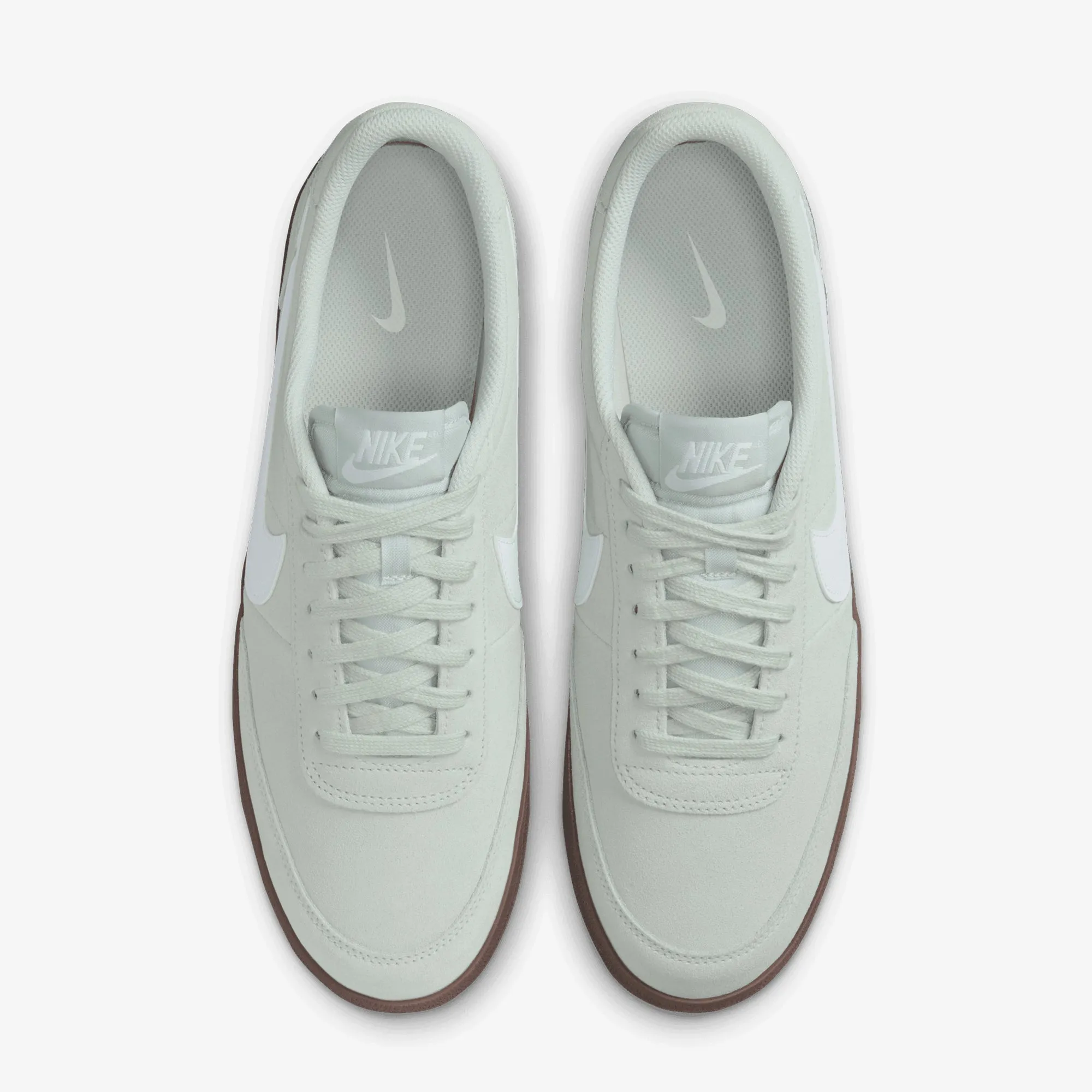 Nike | KILLSHOT 2 LEATHER  { LIGHT SILVER/WHITE-GUM DARK BROWN Sporty Design