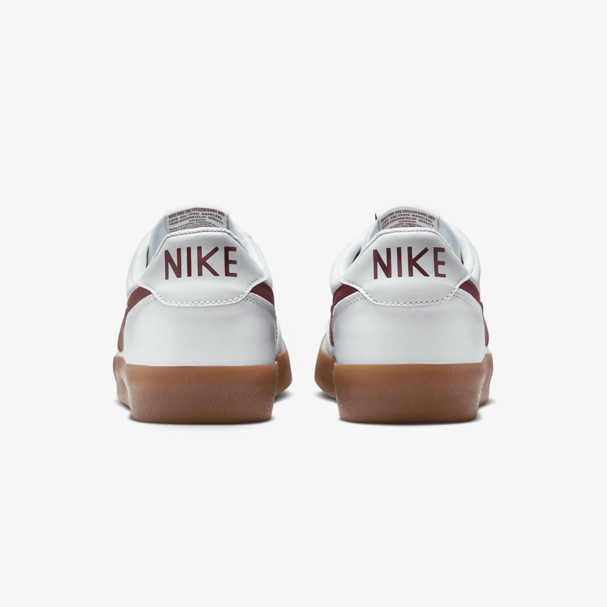Flattering Fit Nike | KILLSHOT 2 LEATHER { PURE PLATINUM/DARK TEAM RED