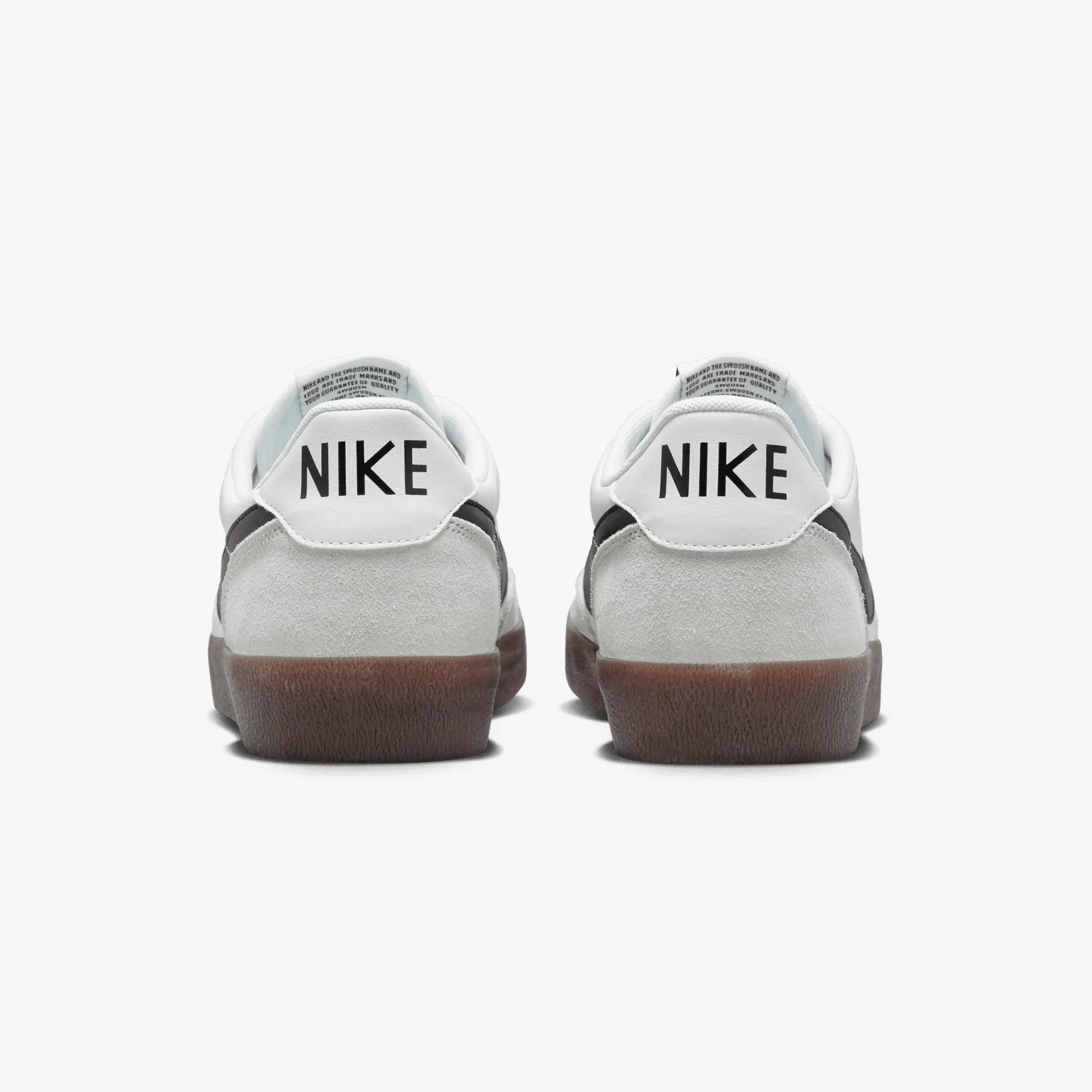 NIKE | KILLSHOT 2 LEATHER { WHITE/BLACK-LIGHT SILVER-GUM DARK BROWN Thermal Molded Midsole