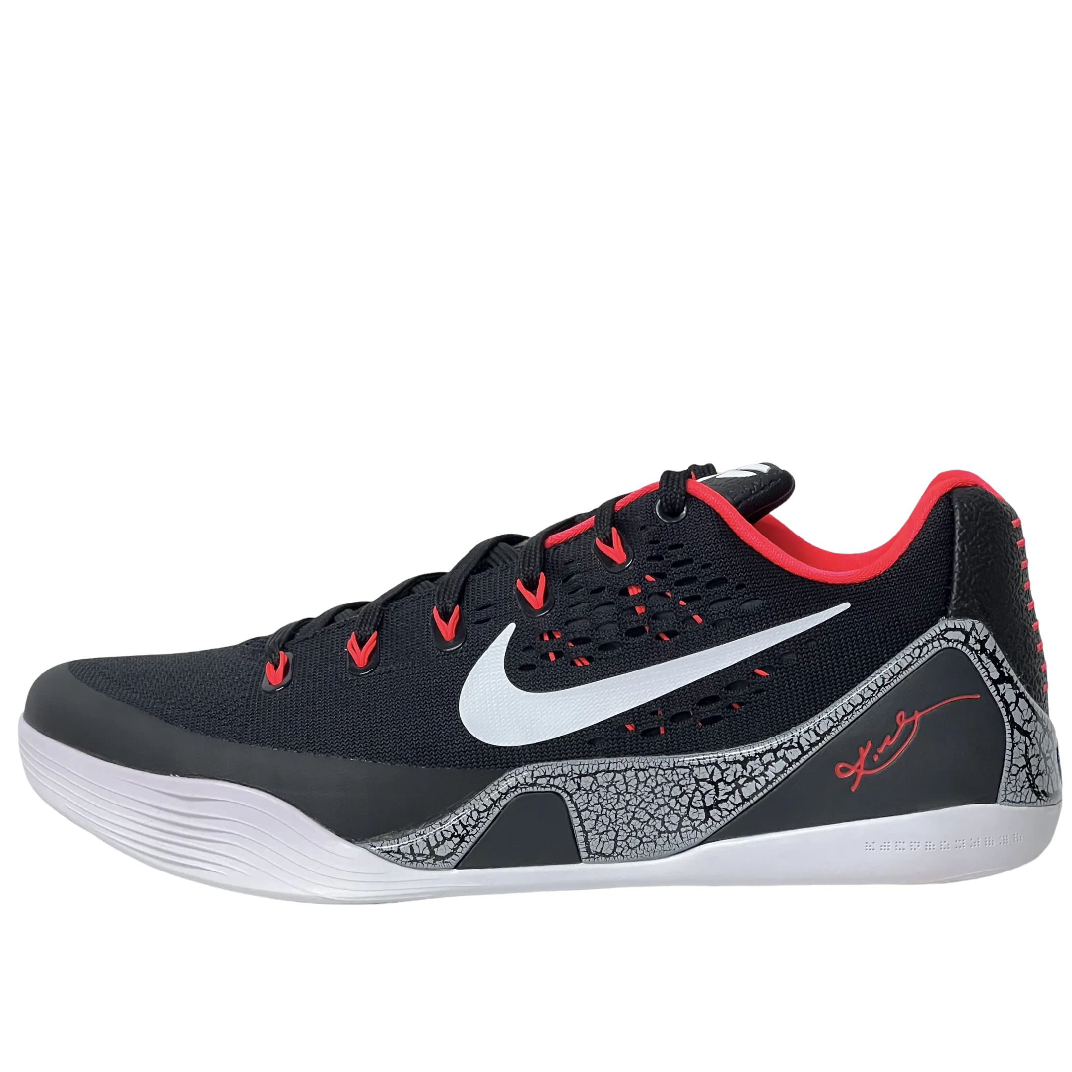 Nike Kobe 9 EM Laser Crimson Sculpted Design Youth Style