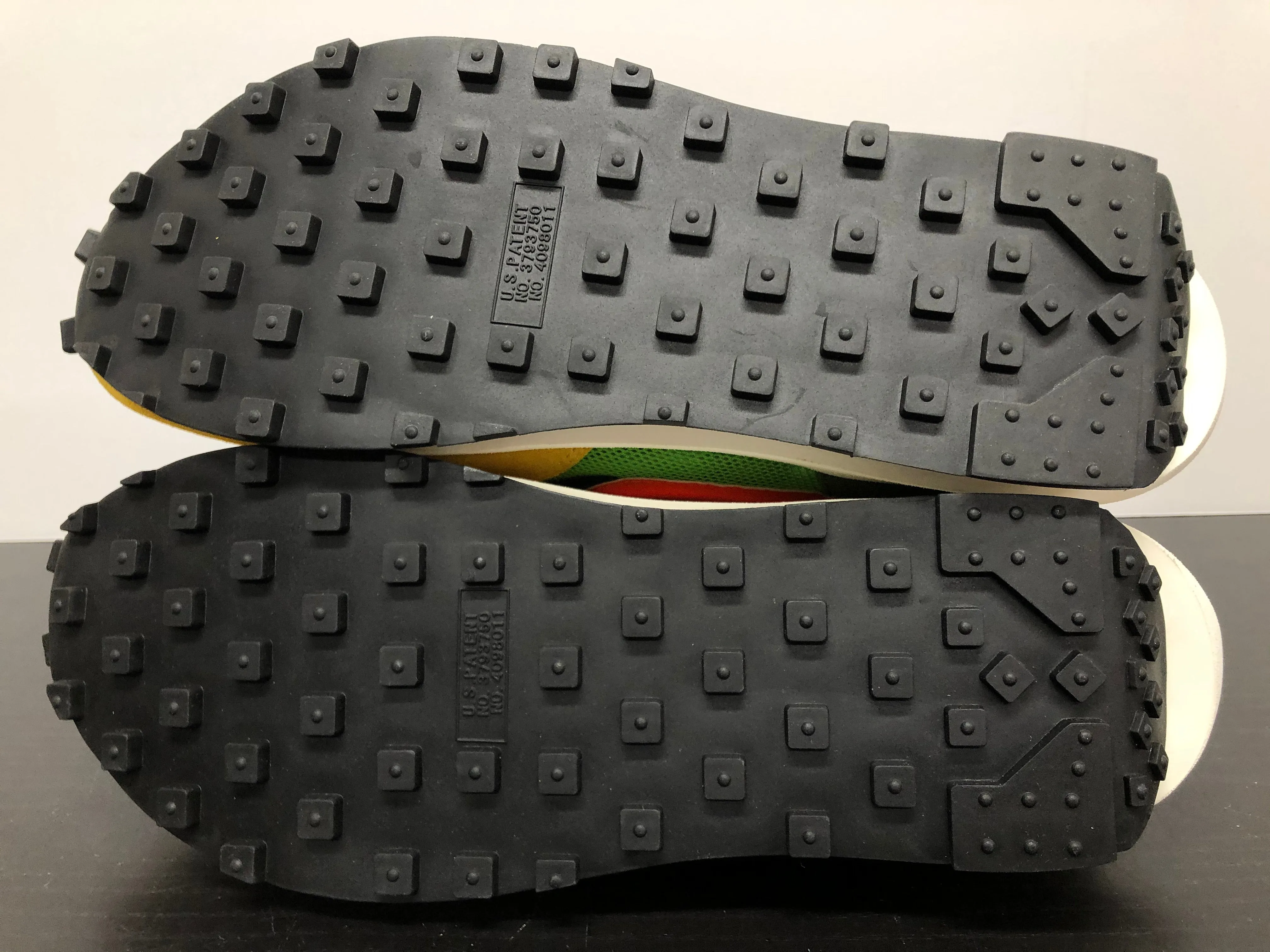 Cool Surface Heat Sealed Reinforcements Nike LD Waffle Sacai Green Gusto