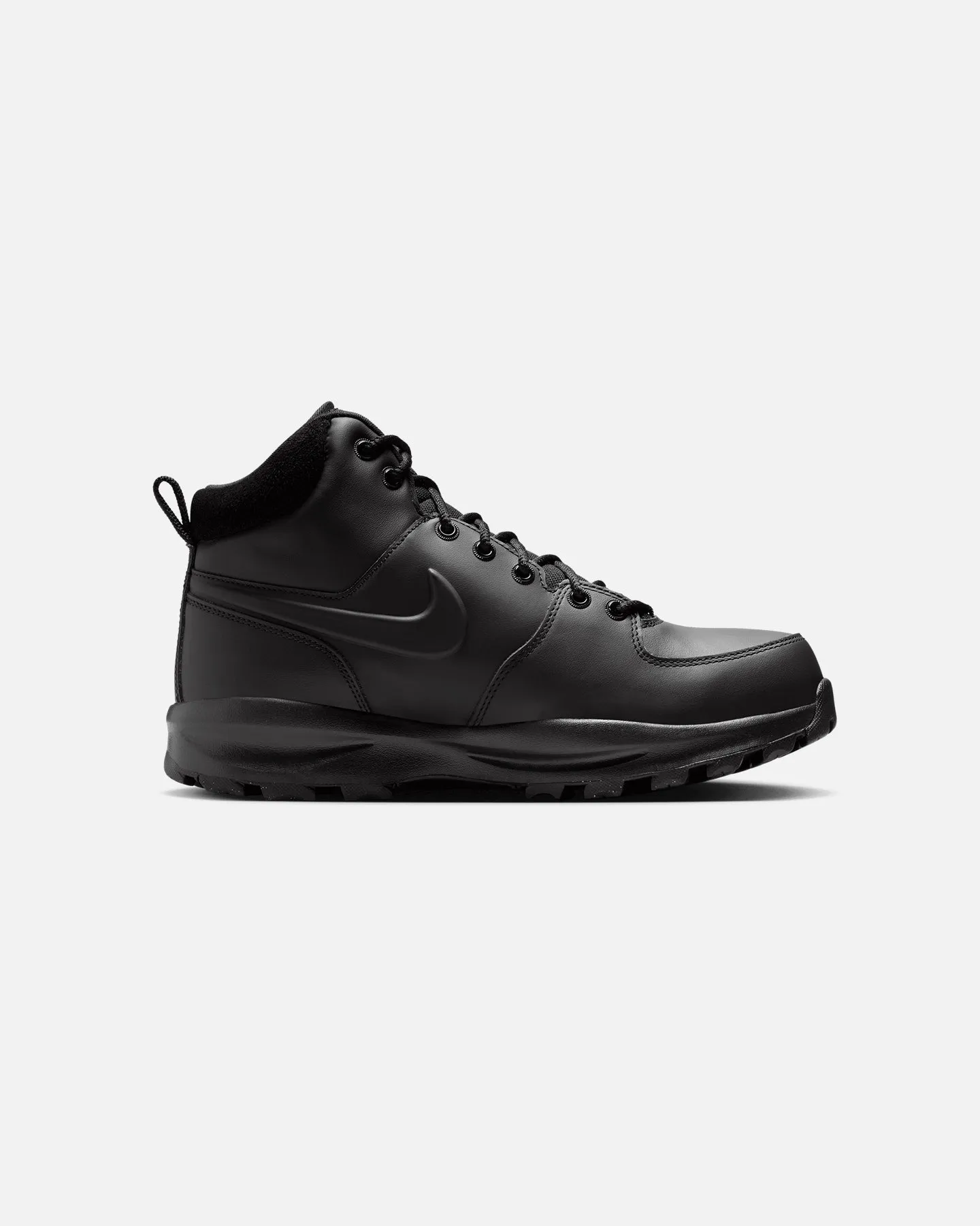 Nike Manoa Leather Boot Black/Black Motion Friendly Eco Friendly Material