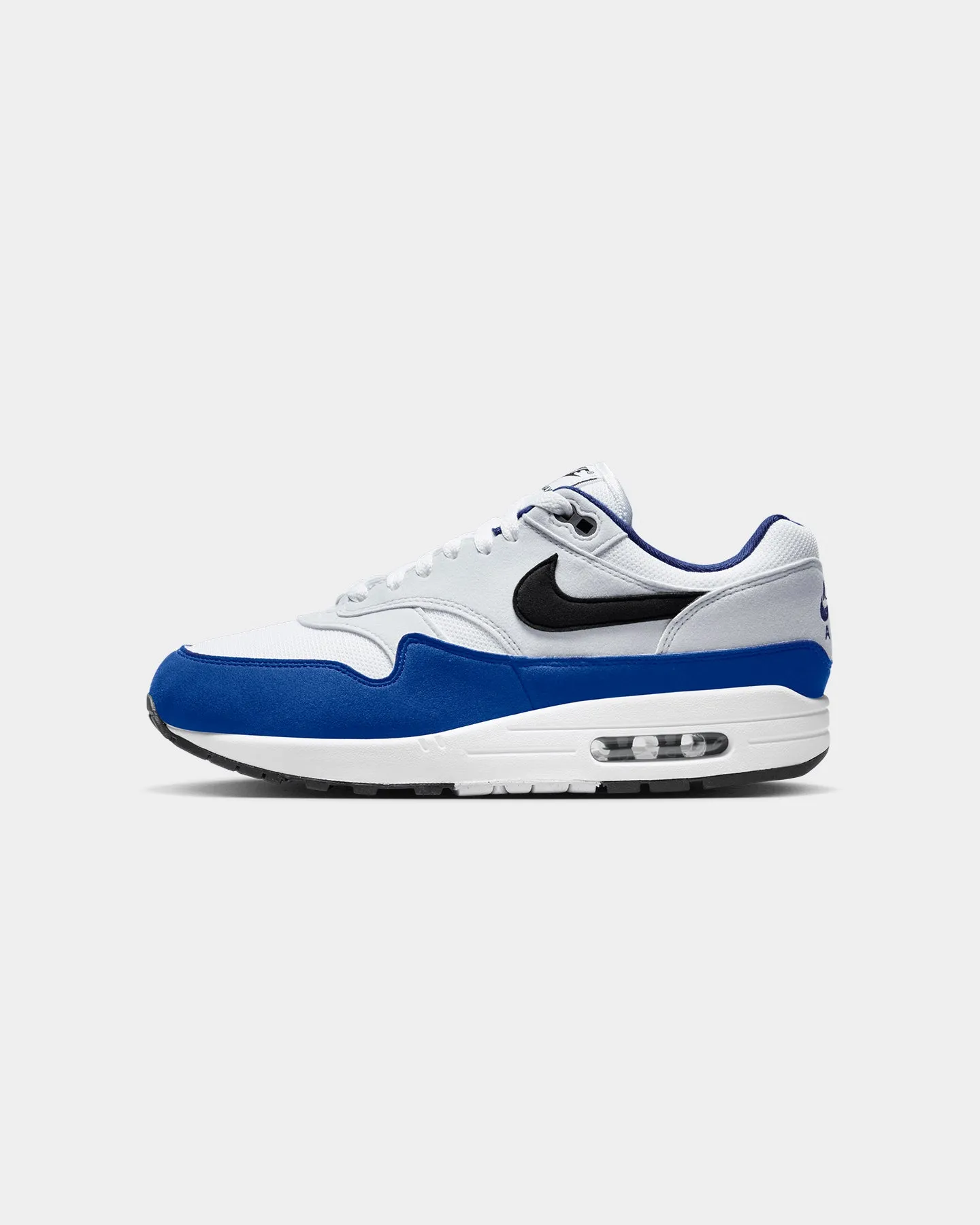 Nike Nike Air Max 1 White/Black-Deep Royal Rubber Outsole