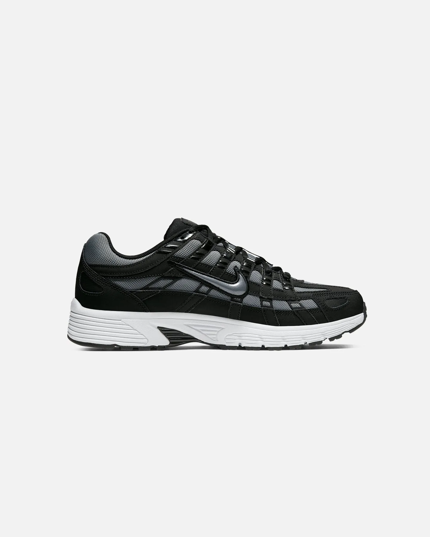 Nike P-6000 Black/Grey Swift Glide Ergonomic Design