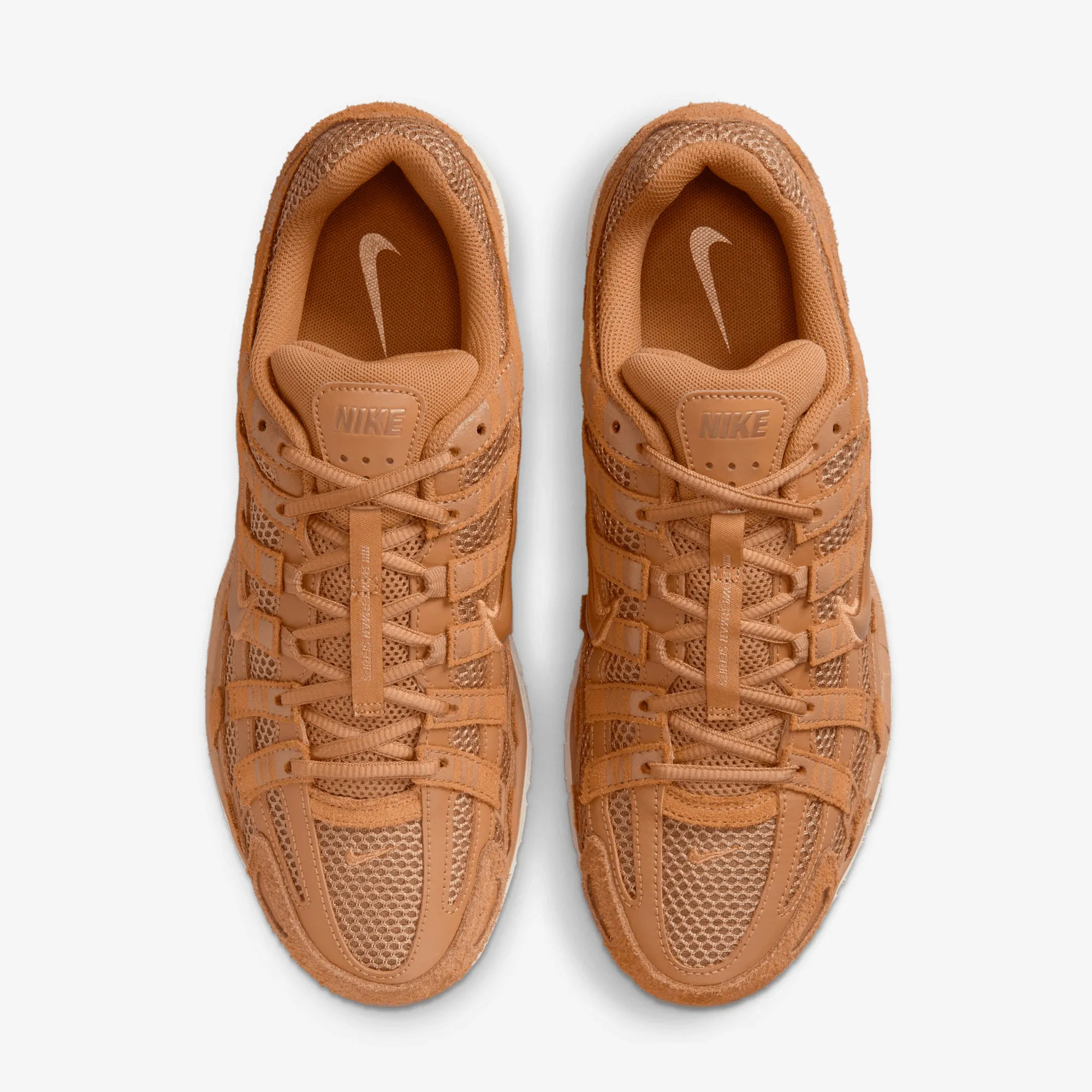 Soft Collar Lining NIKE | P-6000 { FLAX/FLAX-METALLIC GOLD-SAIL