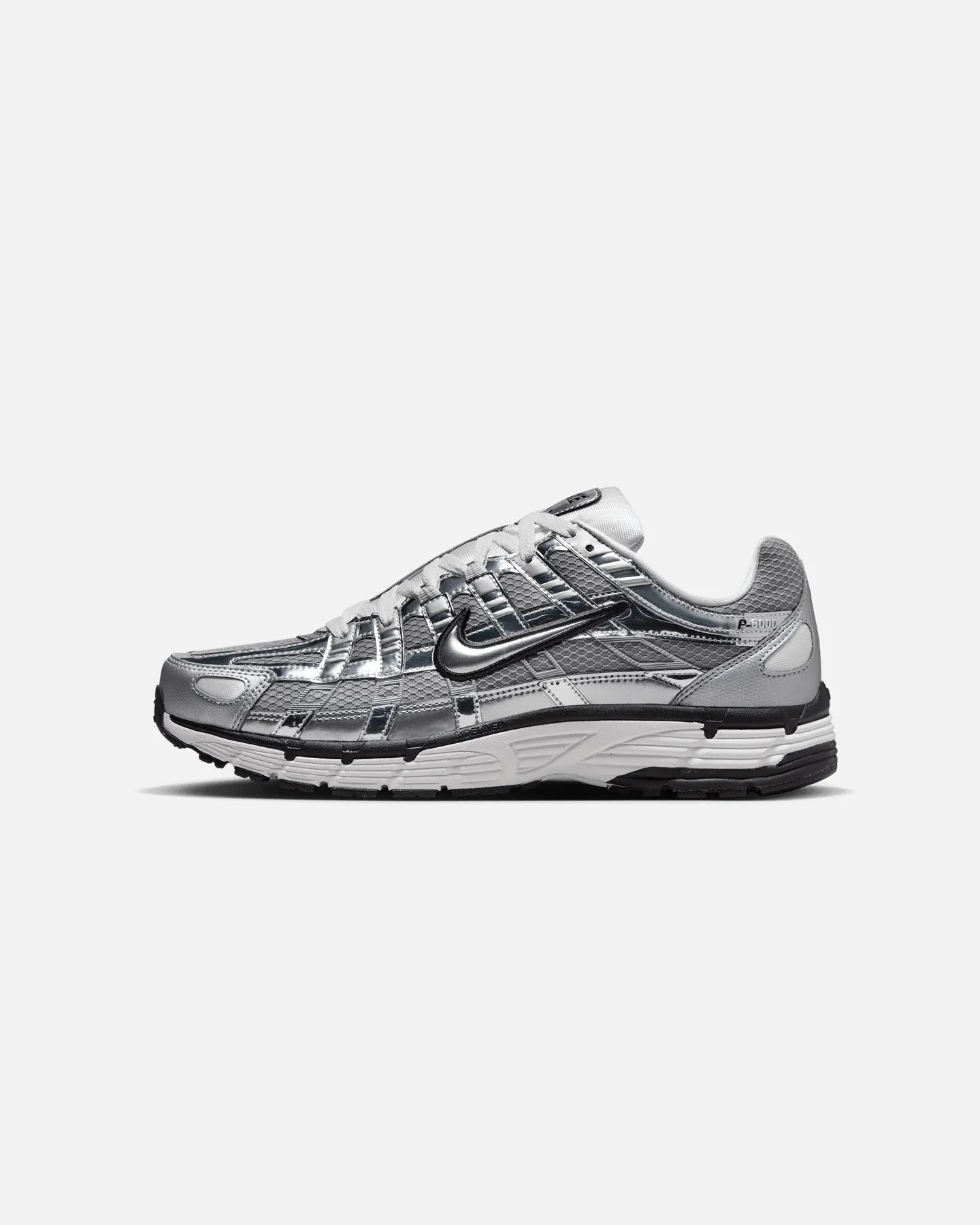 Nike P-6000 Metallic Silver Silver Shine