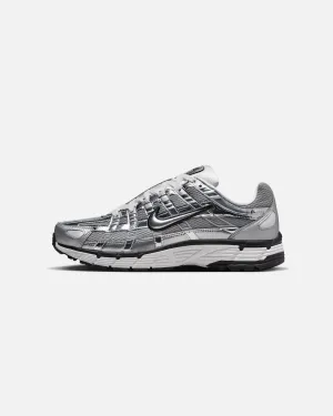 Nike P-6000 Metallic Silver Silver Shine