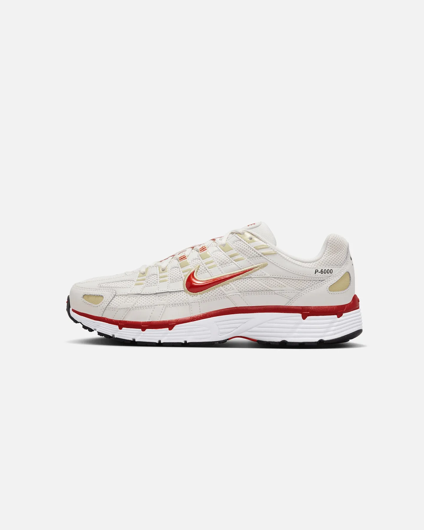 Nike P-6000 Phantom/Dragon Red Padded collar Month Strong