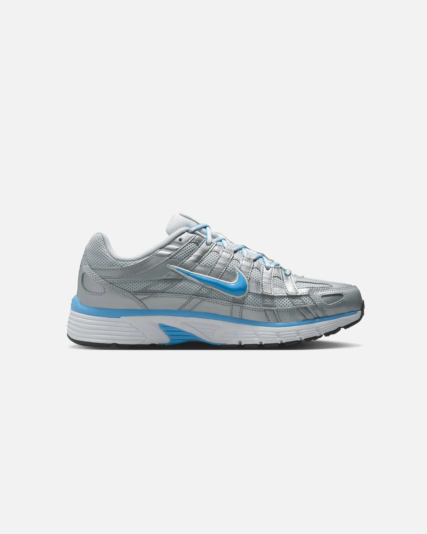 Impact Resistant Heel Nike P-6000 Platinum/University Blue