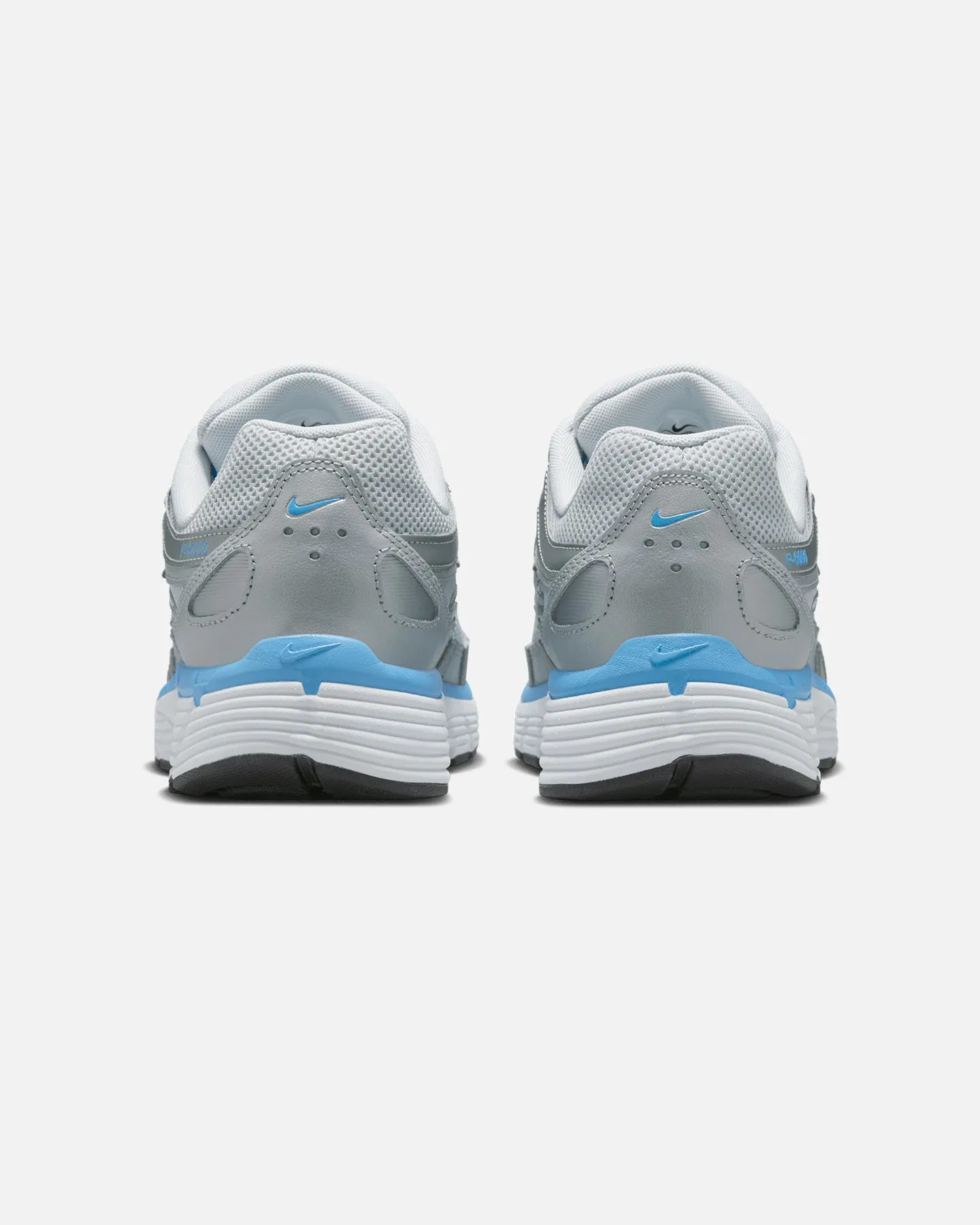 Neutral Stride Engineering Hyper Bounce Midsole Nike P-6000 Platinum/University Blue