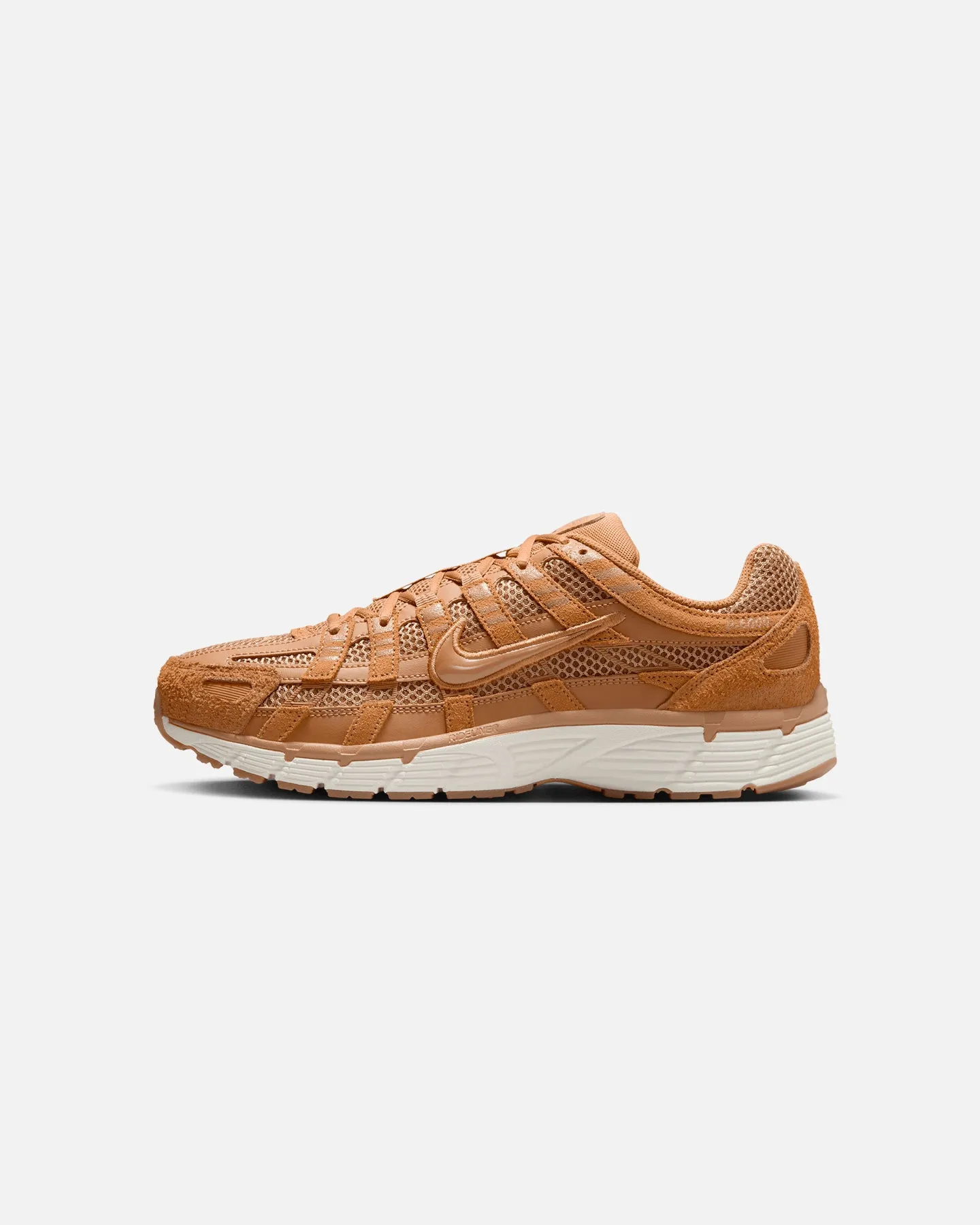Comfortable Linings Durable Mesh Nike P-6000 SE Flax