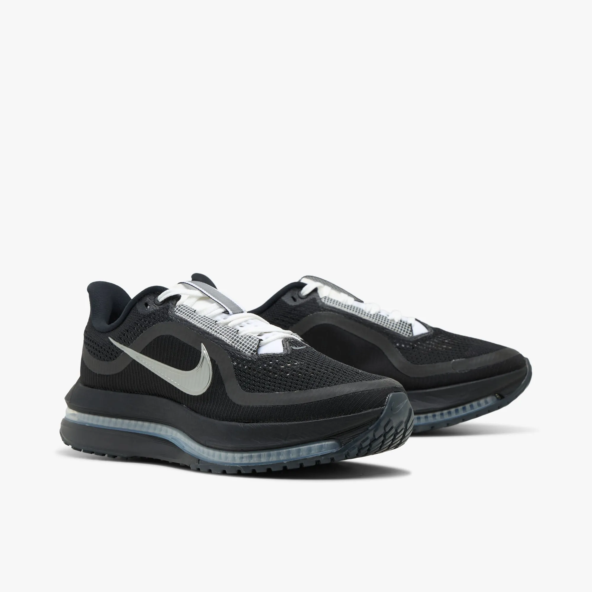 Nike Pegasus Premium SP Black / Metallic Silver - White Clean Stitch