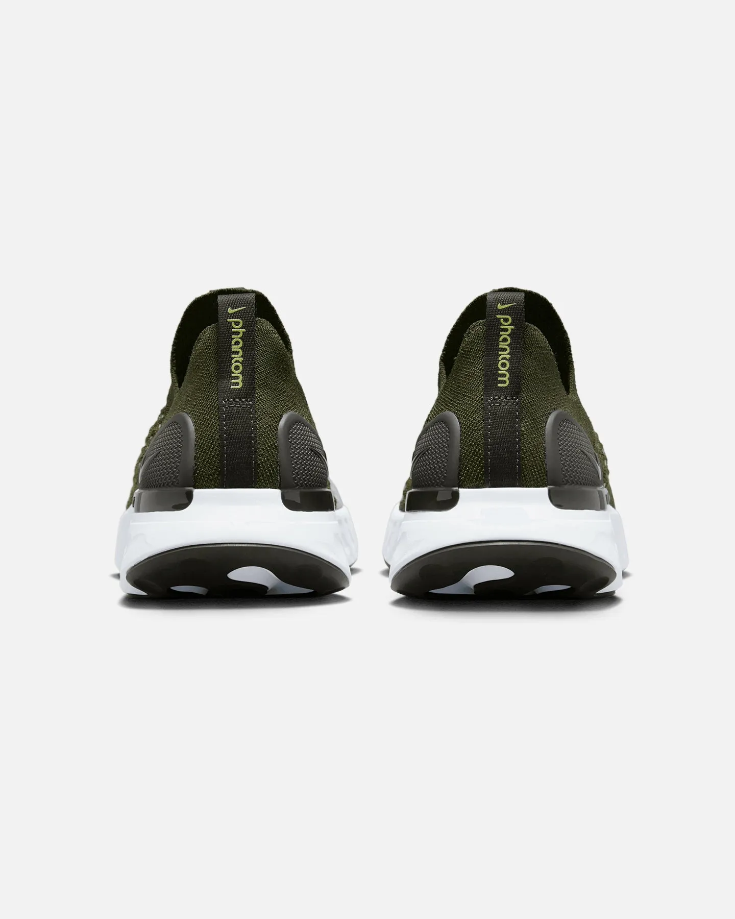 Nike React Phantom Run FlyKnit 2 Rough Green/Yellow Air Boost Ventilated