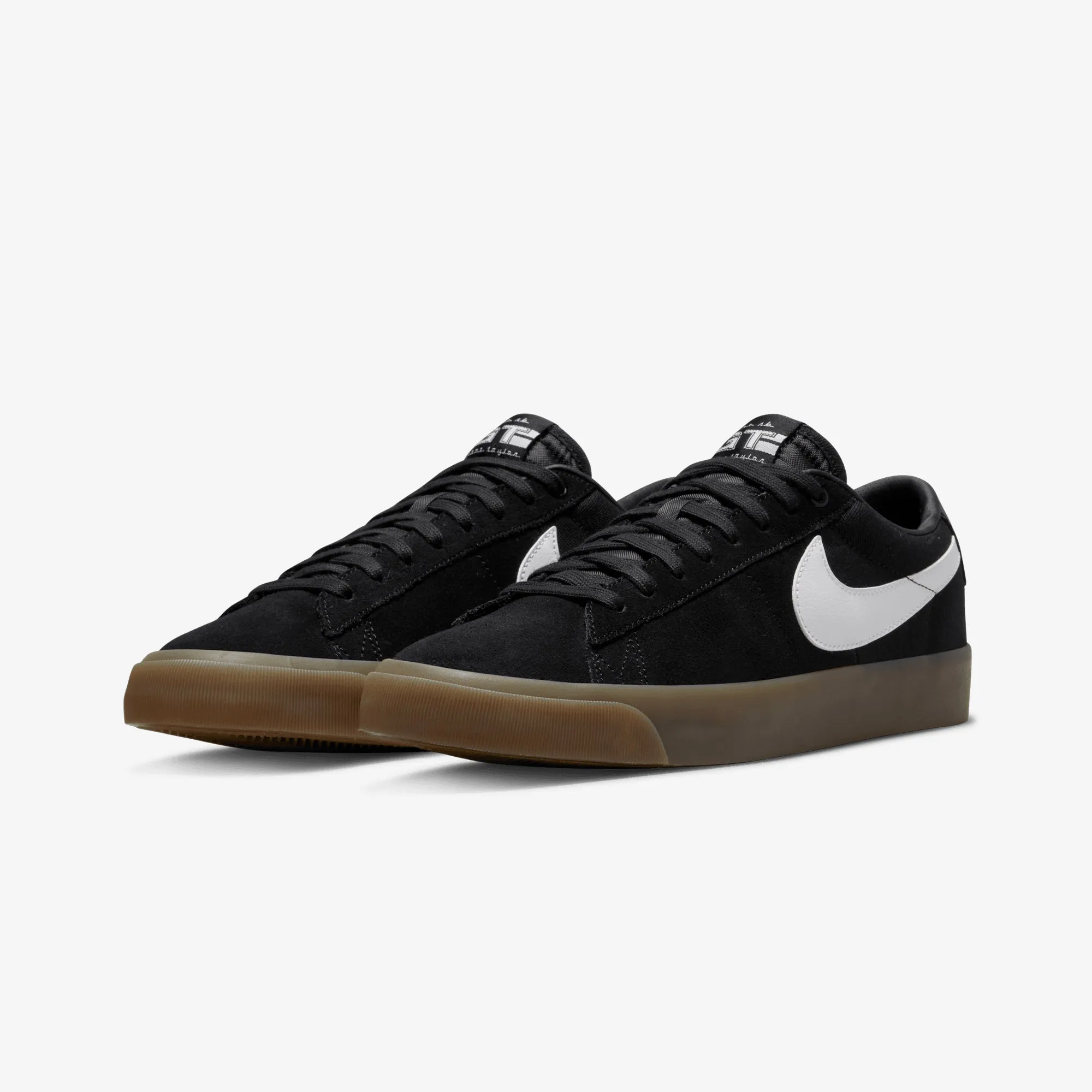 Nike | SB ZOOM BLAZER LOW PRO GT { BLACK/WHITE-BLACK-WHITE Elastic