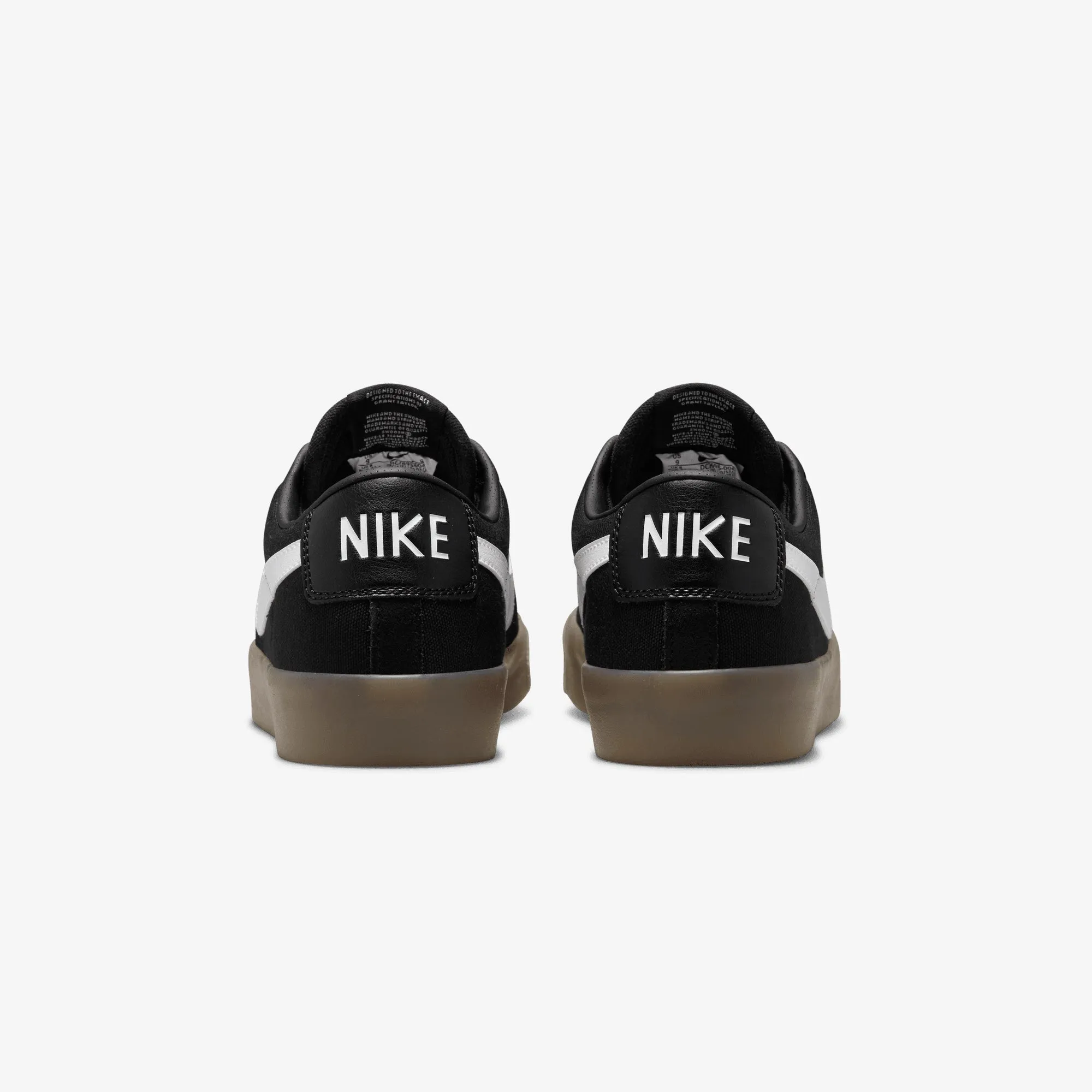 Nike | SB ZOOM BLAZER LOW PRO GT { BLACK/WHITE-BLACK-WHITE Memory Foam Ankle Support Quick Drying Fabric