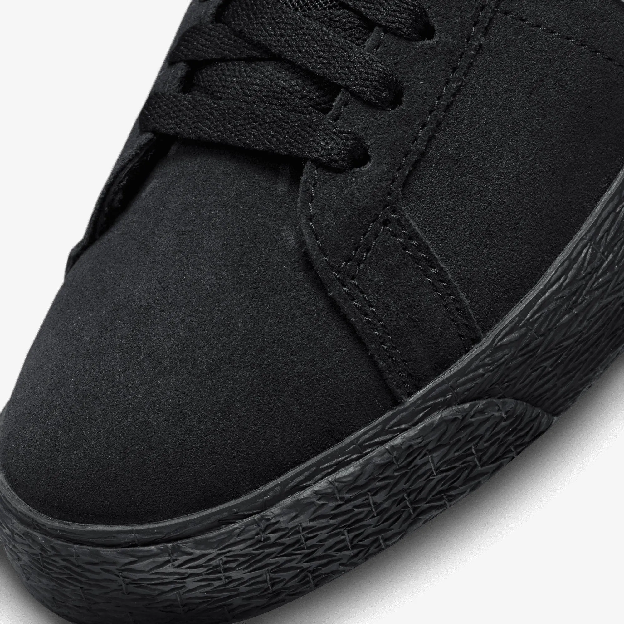 Padded Collar Padding Nike | SB ZOOM BLAZER MID { BLACK/WHITE-BLACK-BLACK